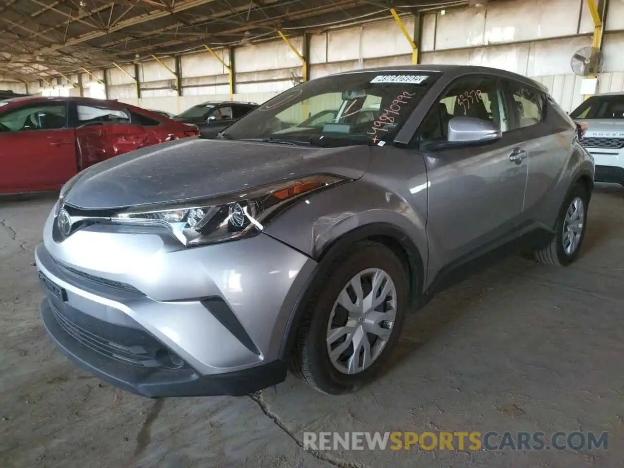 2 Photograph of a damaged car JTNKHMBXXK1042512 TOYOTA C-HR 2019