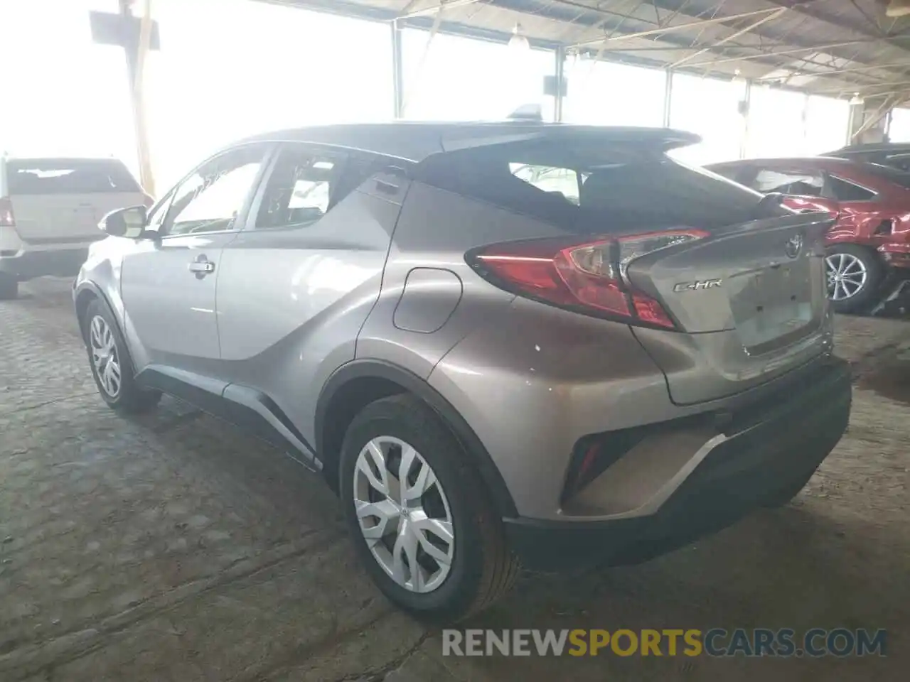 3 Photograph of a damaged car JTNKHMBXXK1042512 TOYOTA C-HR 2019