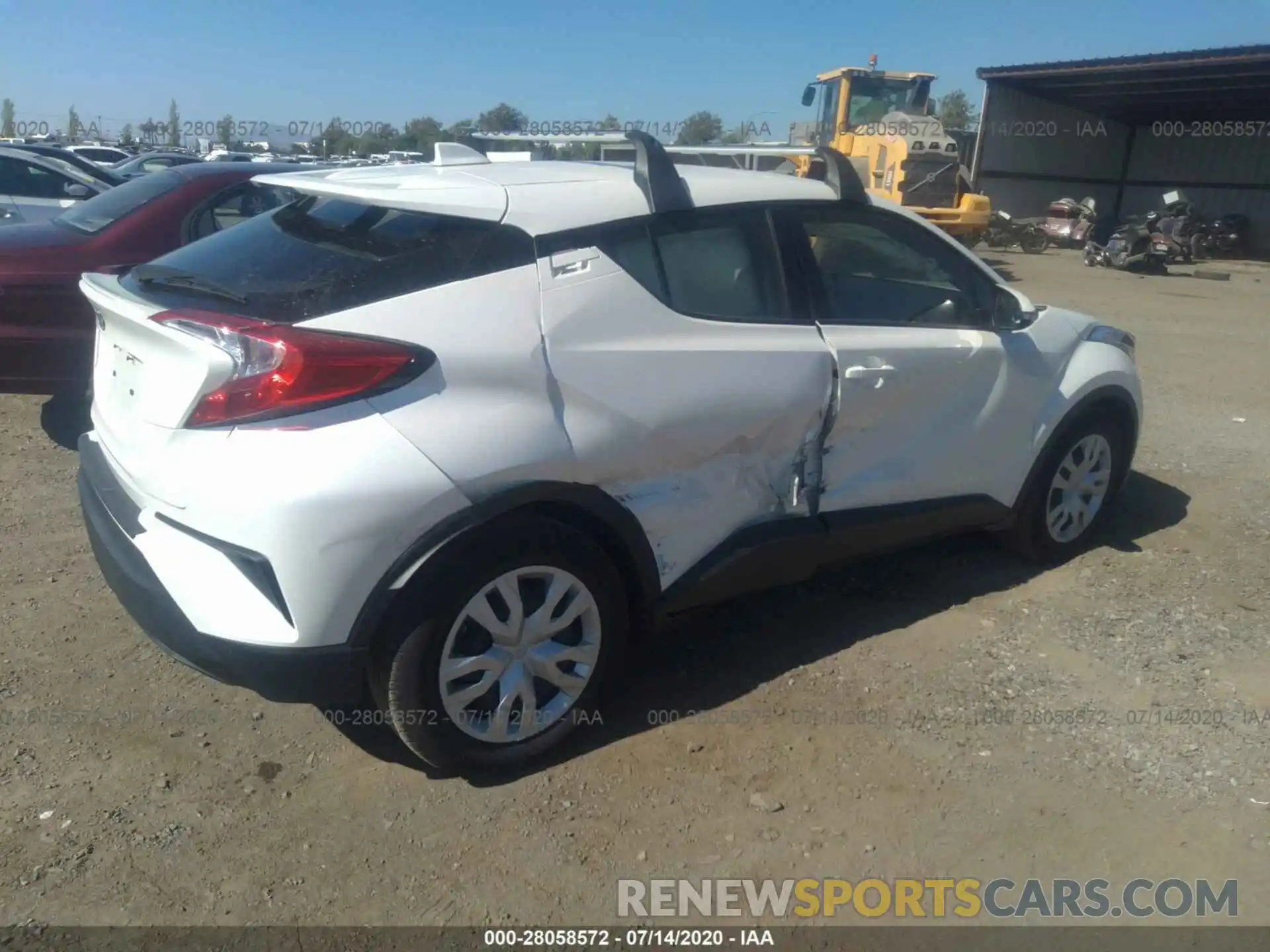 4 Photograph of a damaged car JTNKHMBXXK1043319 TOYOTA C-HR 2019