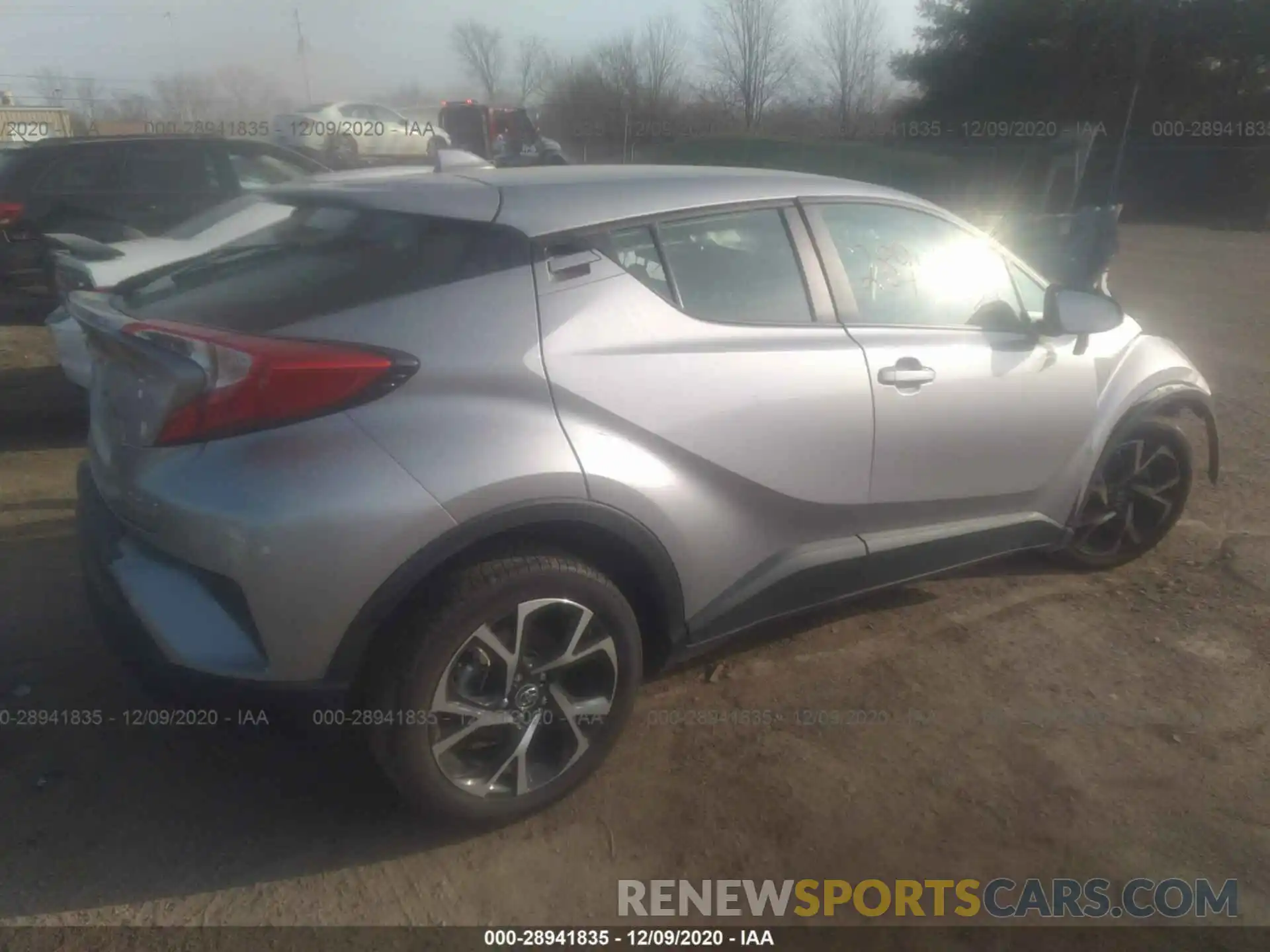 4 Photograph of a damaged car JTNKHMBXXK1043725 TOYOTA C-HR 2019