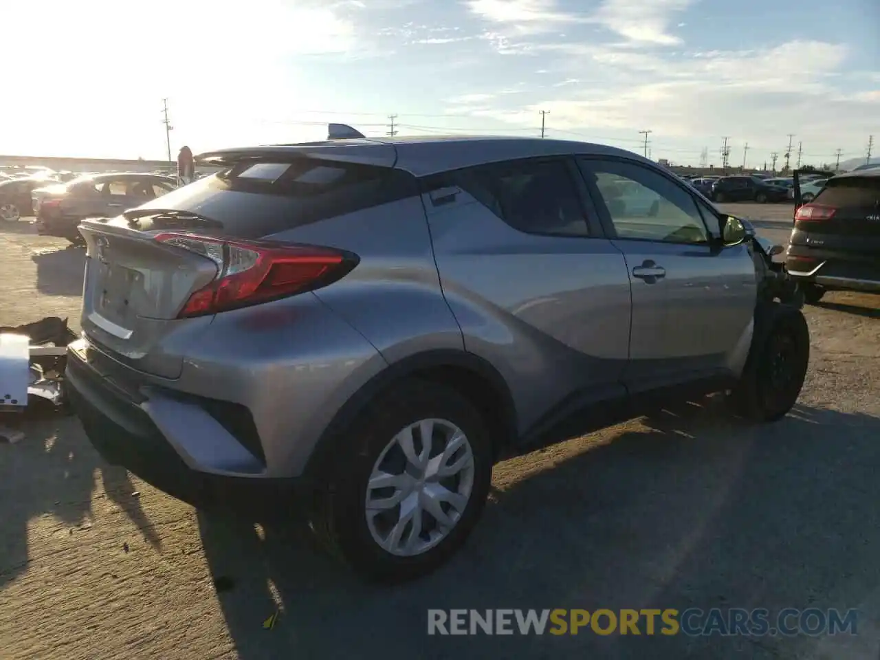 4 Photograph of a damaged car JTNKHMBXXK1043840 TOYOTA C-HR 2019