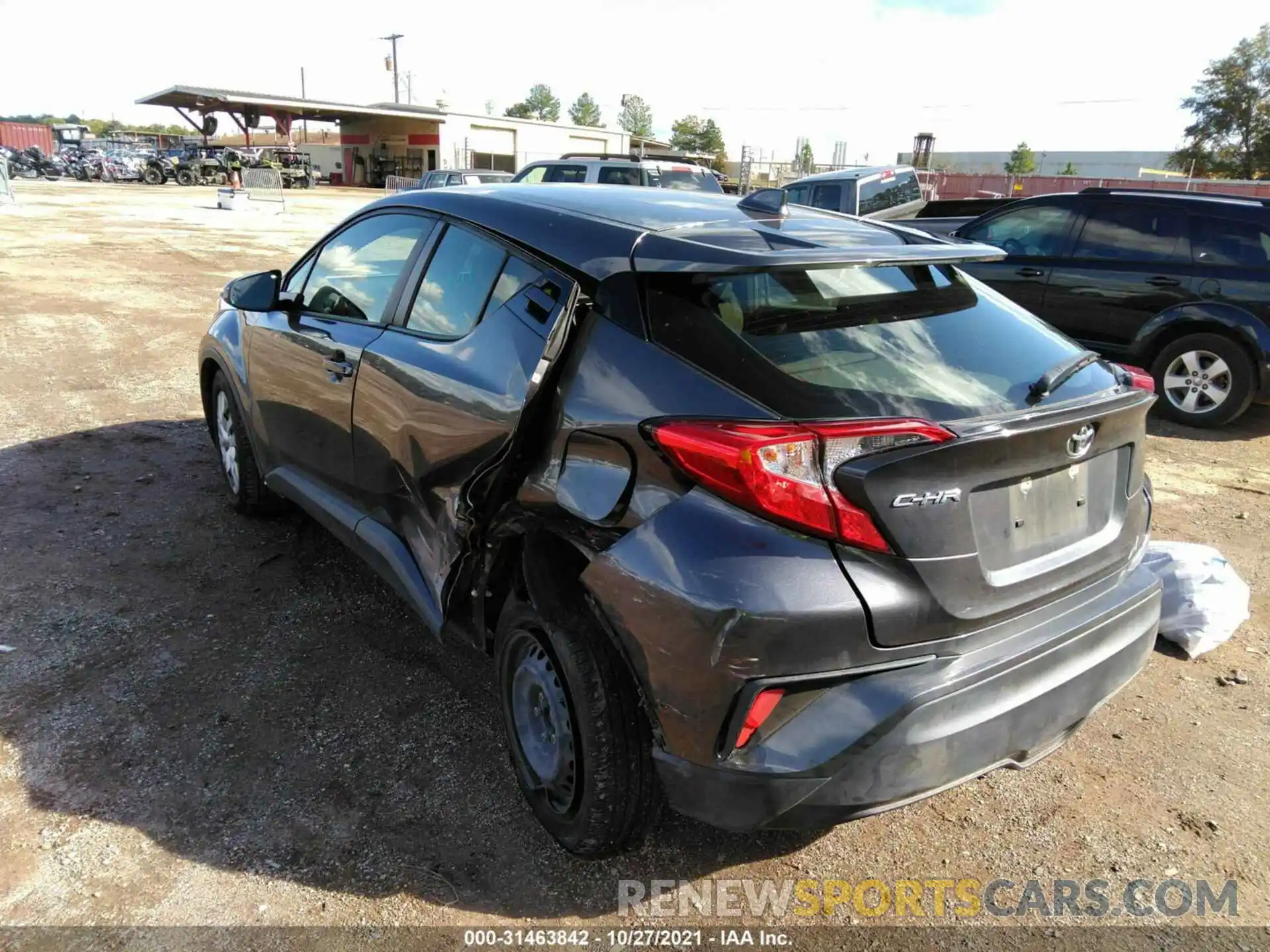 3 Photograph of a damaged car JTNKHMBXXK1044101 TOYOTA C-HR 2019