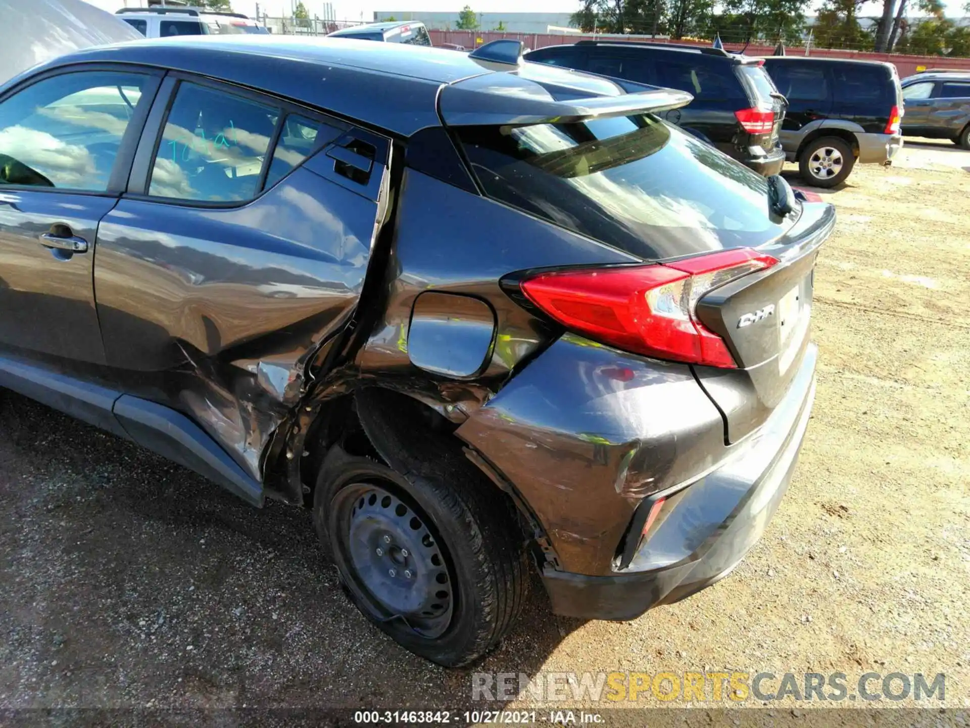 6 Photograph of a damaged car JTNKHMBXXK1044101 TOYOTA C-HR 2019