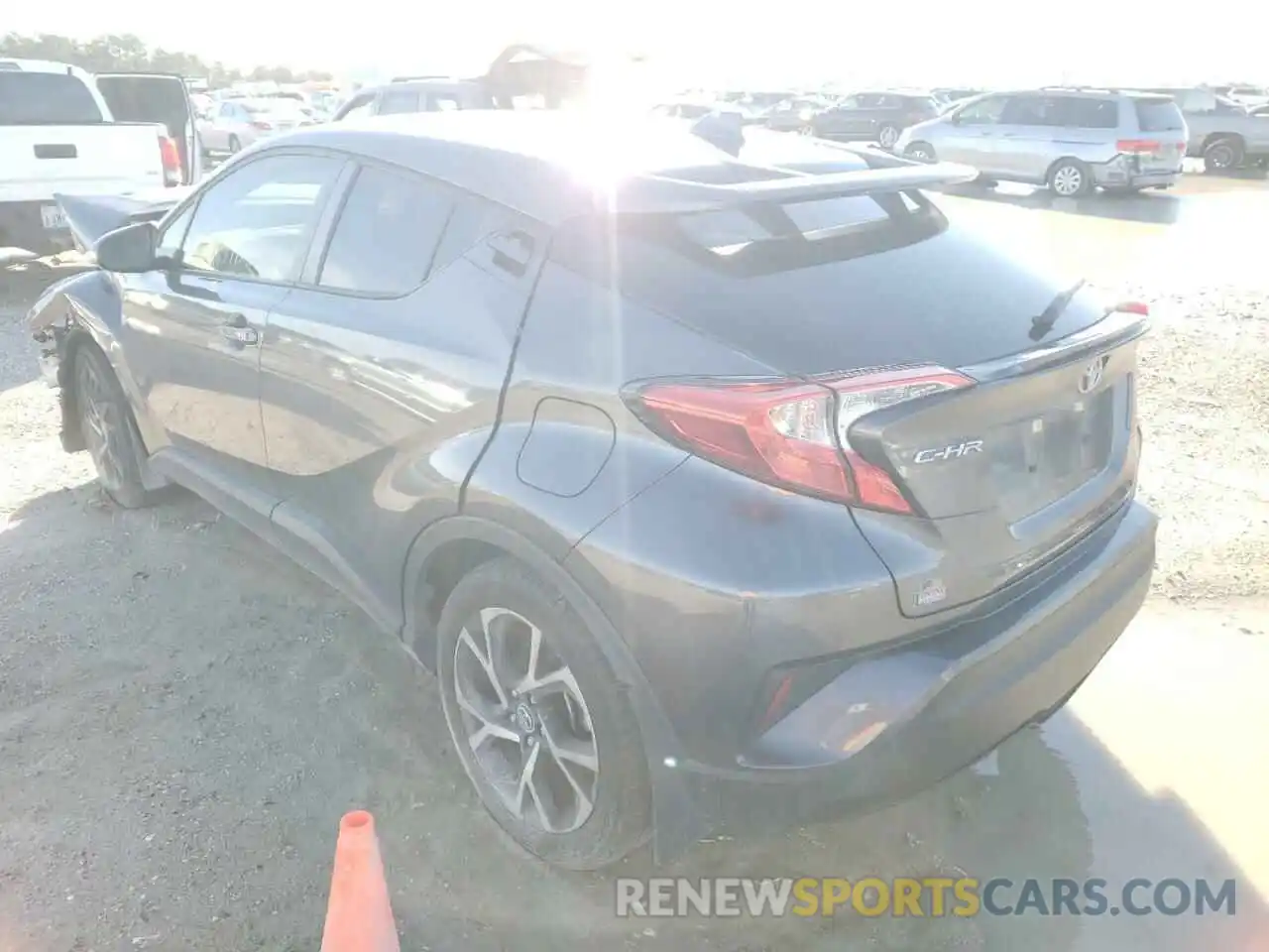 3 Photograph of a damaged car JTNKHMBXXK1044339 TOYOTA C-HR 2019