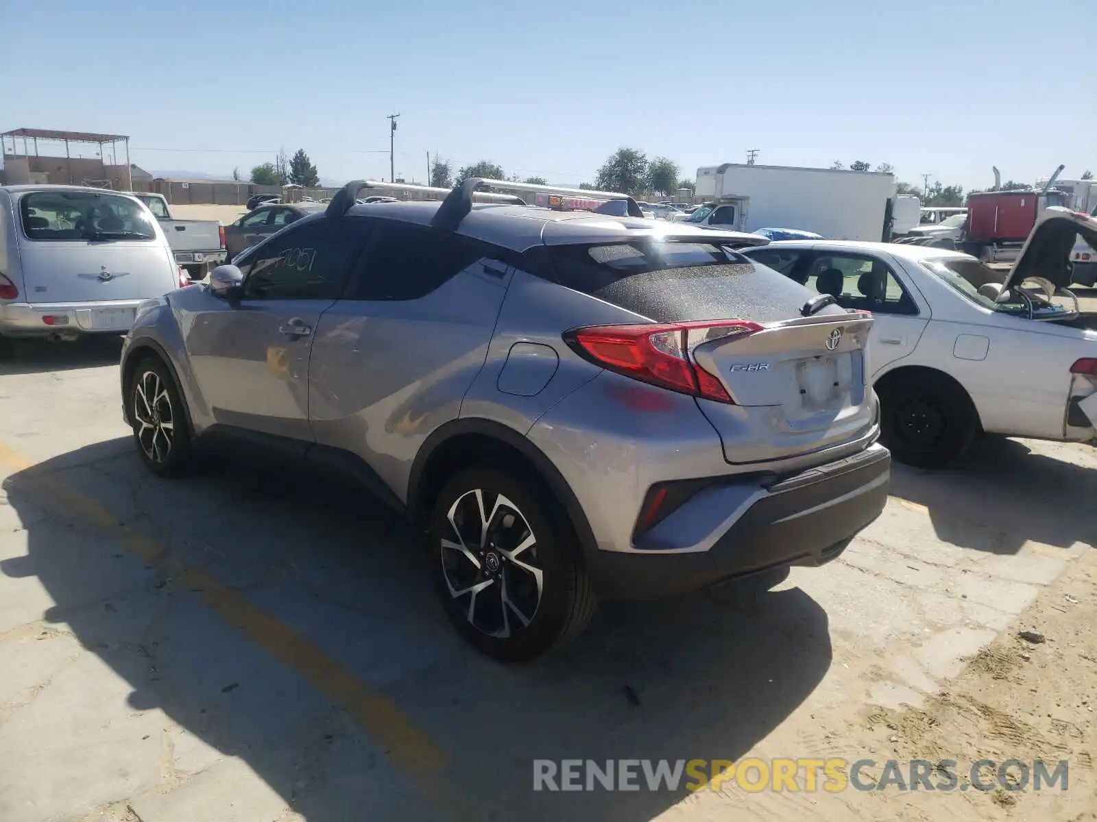 3 Photograph of a damaged car JTNKHMBXXK1044440 TOYOTA C-HR 2019