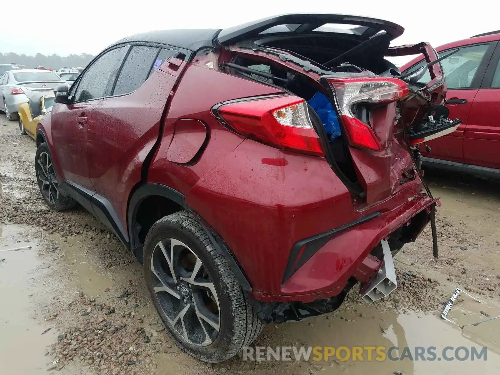 3 Photograph of a damaged car JTNKHMBXXK1044681 TOYOTA C-HR 2019