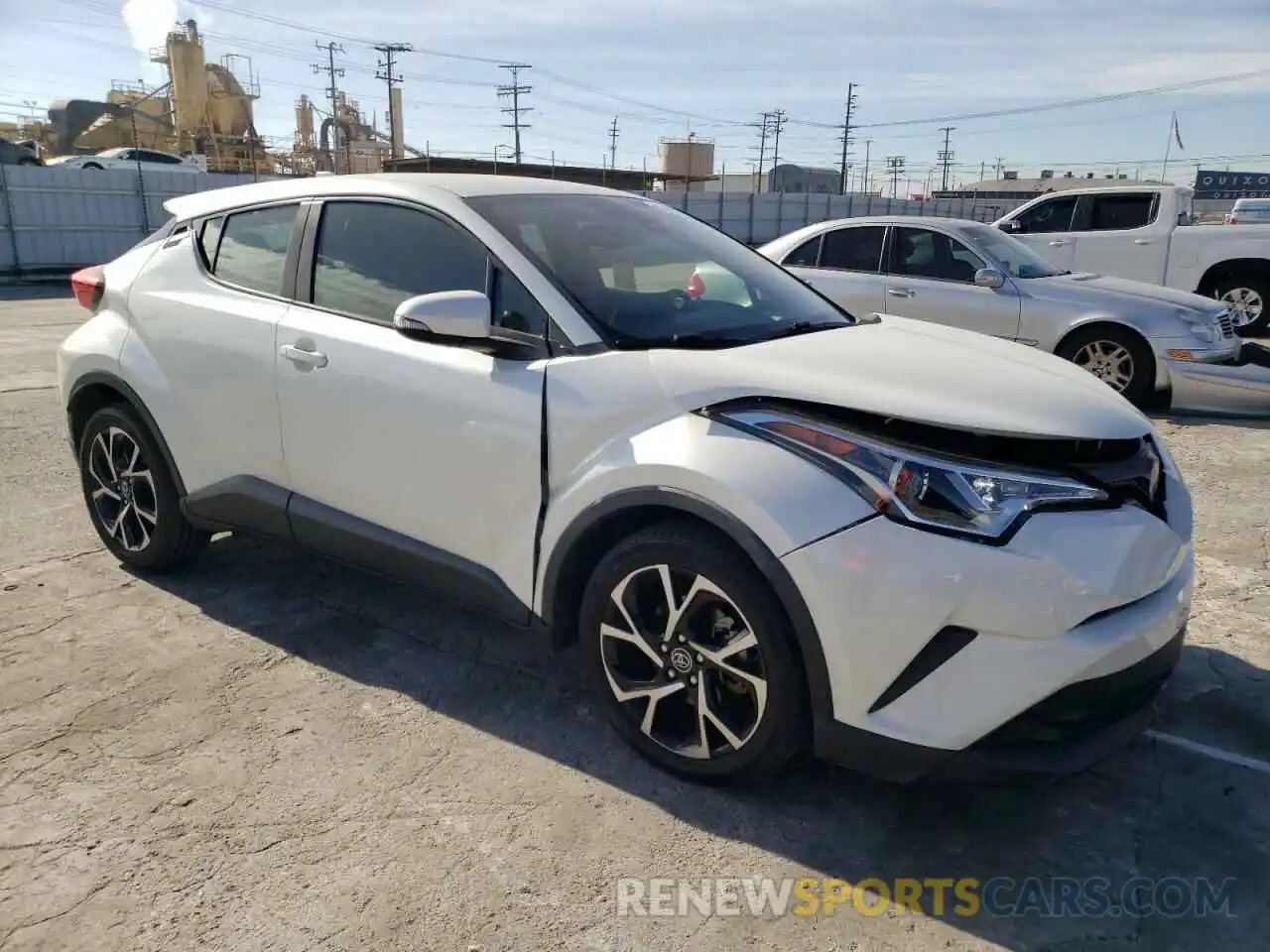 4 Фотография поврежденного автомобиля JTNKHMBXXK1044891 TOYOTA C-HR 2019