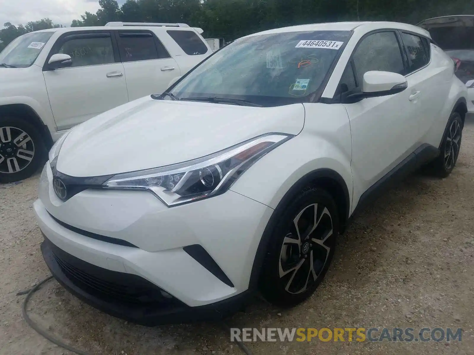 2 Photograph of a damaged car JTNKHMBXXK1045152 TOYOTA C-HR 2019