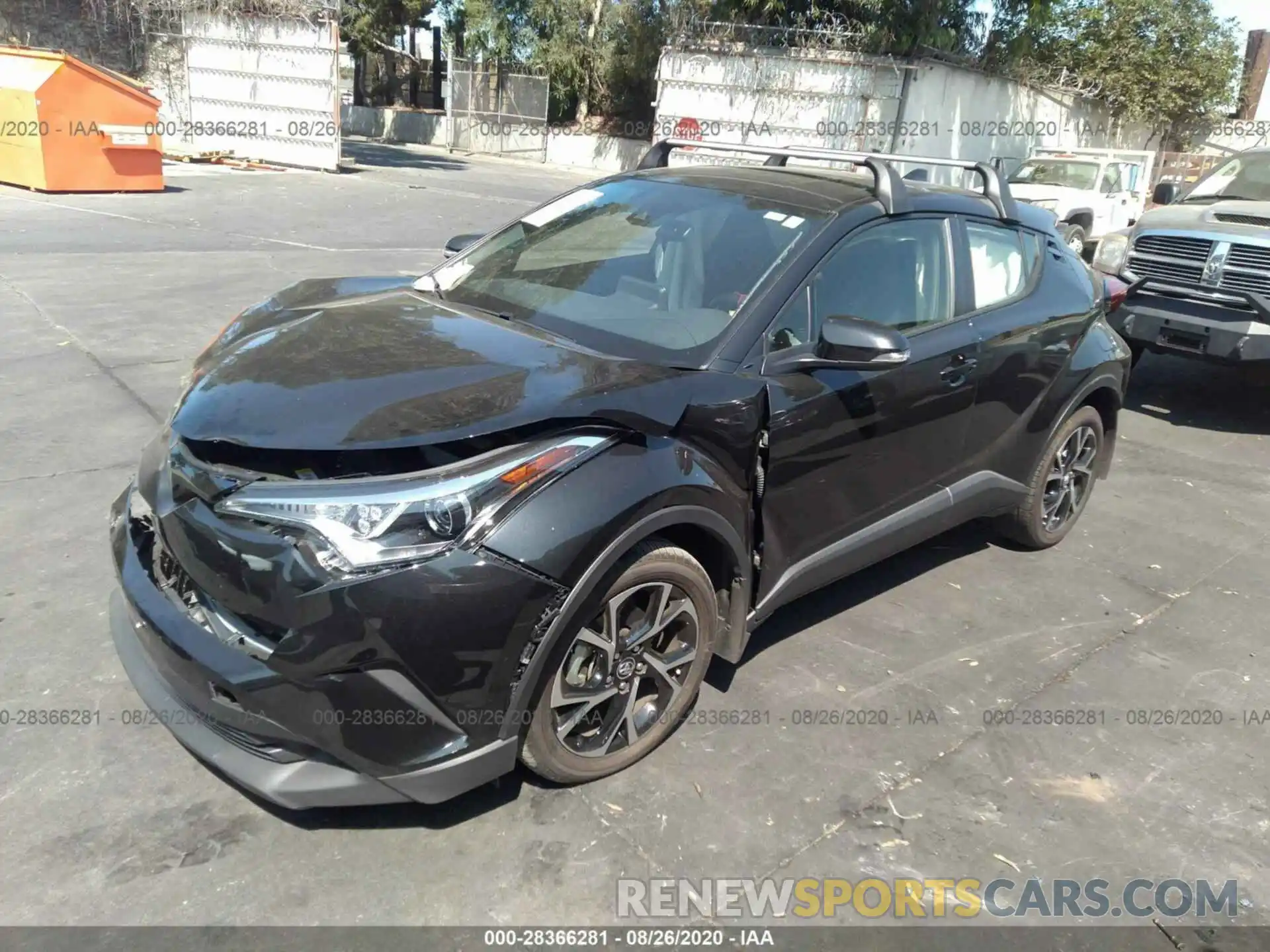 2 Photograph of a damaged car JTNKHMBXXK1045927 TOYOTA C-HR 2019