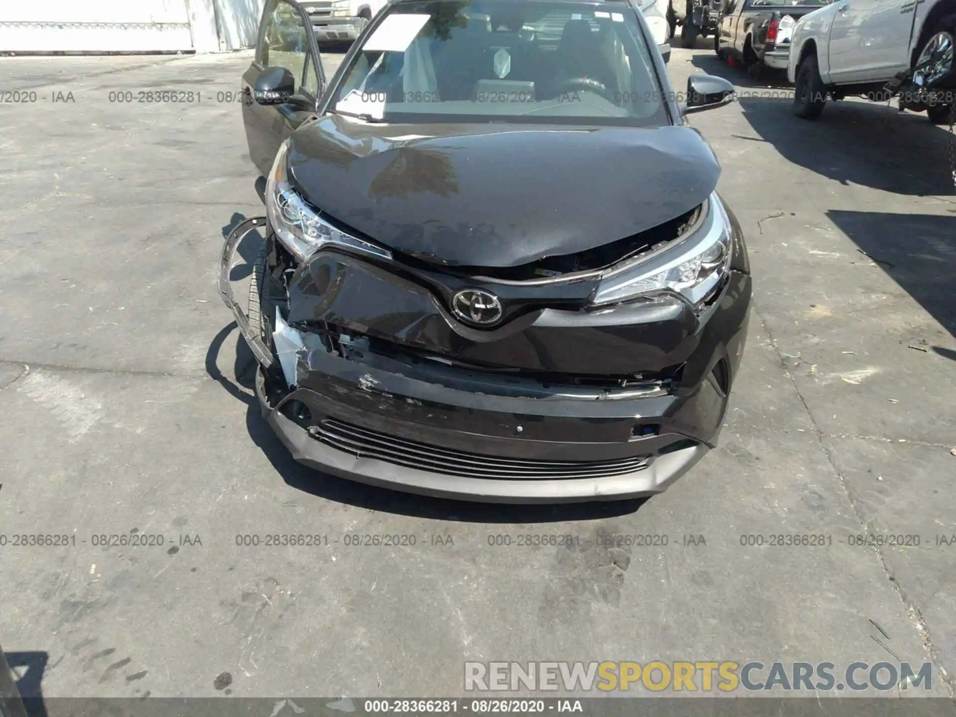 6 Photograph of a damaged car JTNKHMBXXK1045927 TOYOTA C-HR 2019