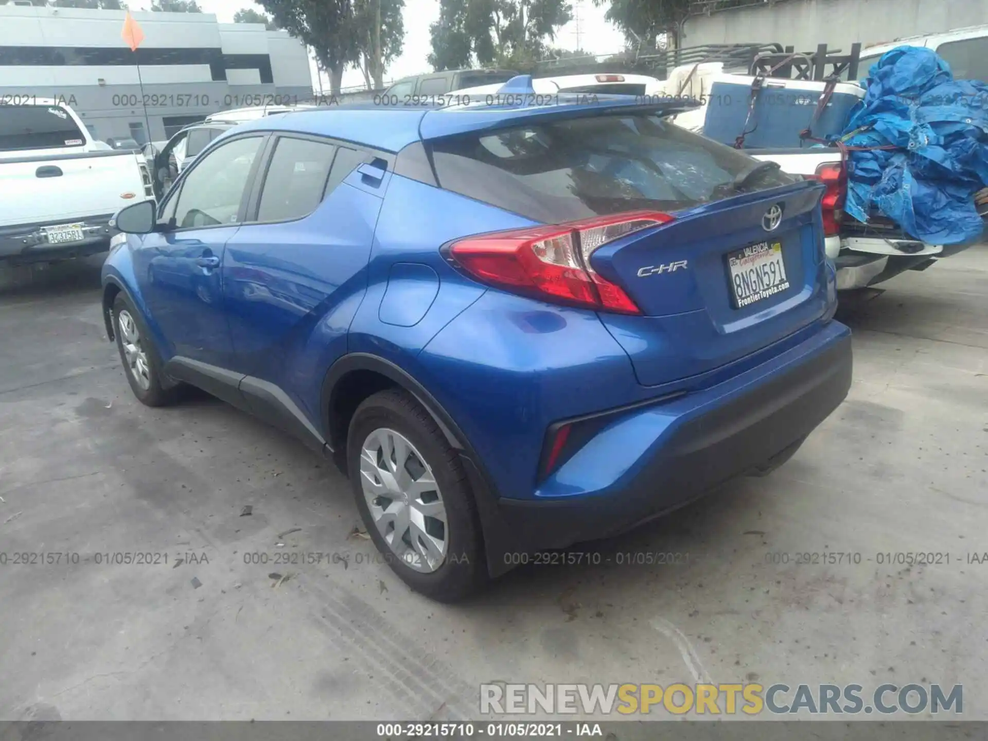 3 Photograph of a damaged car JTNKHMBXXK1046754 TOYOTA C-HR 2019