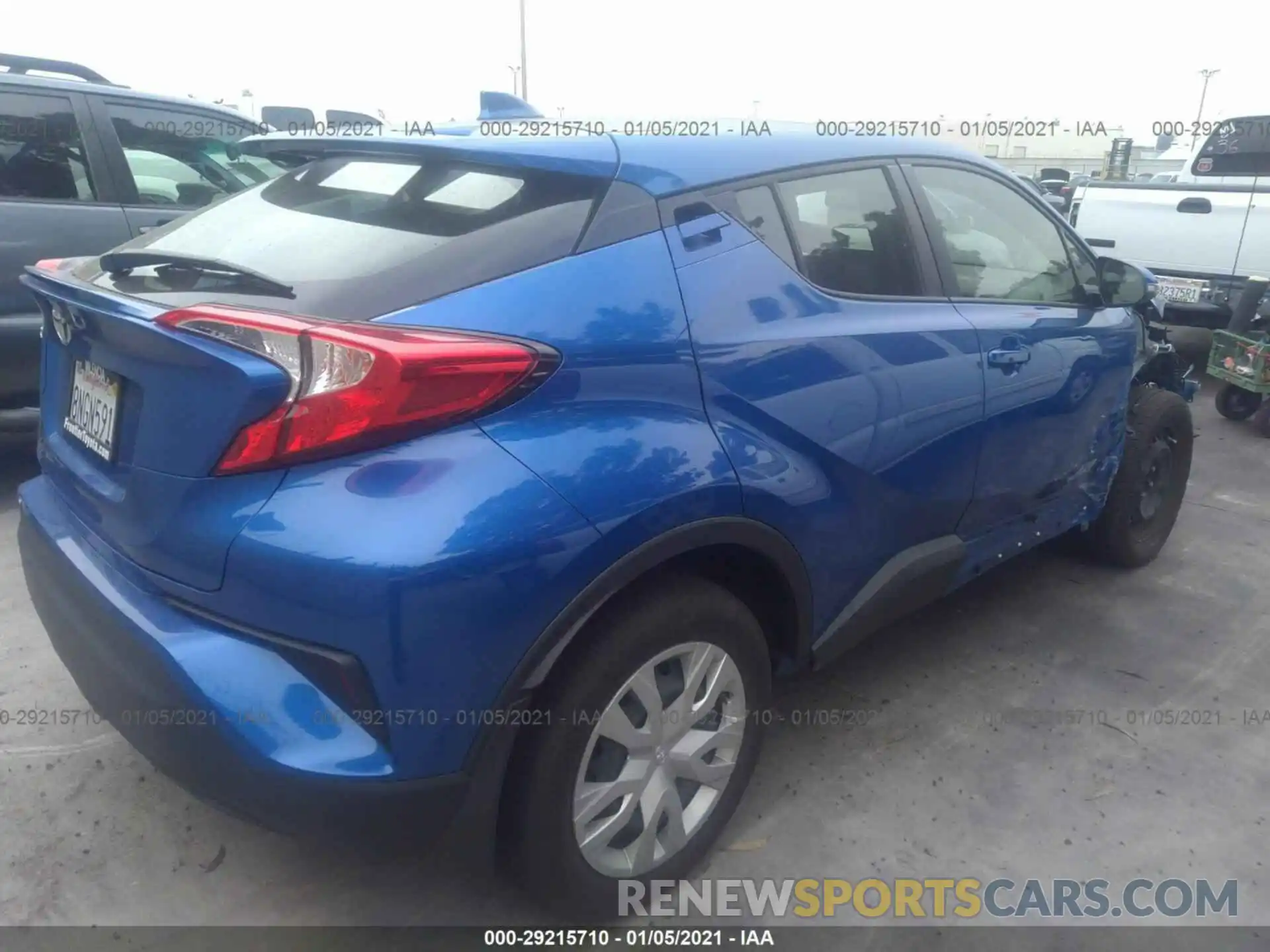 4 Photograph of a damaged car JTNKHMBXXK1046754 TOYOTA C-HR 2019