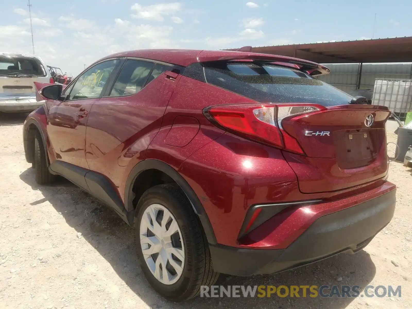 3 Photograph of a damaged car JTNKHMBXXK1047693 TOYOTA C-HR 2019