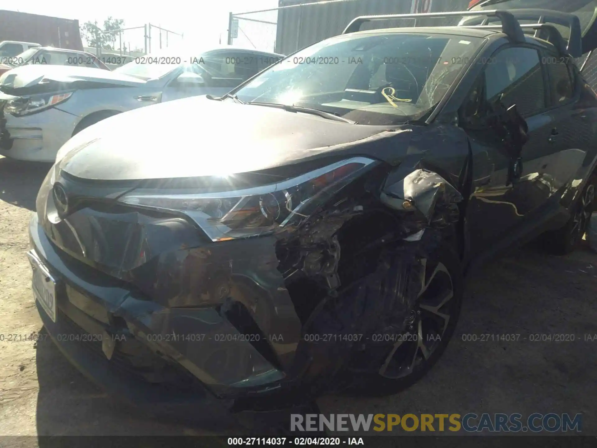 6 Photograph of a damaged car JTNKHMBXXK1048505 TOYOTA C-HR 2019