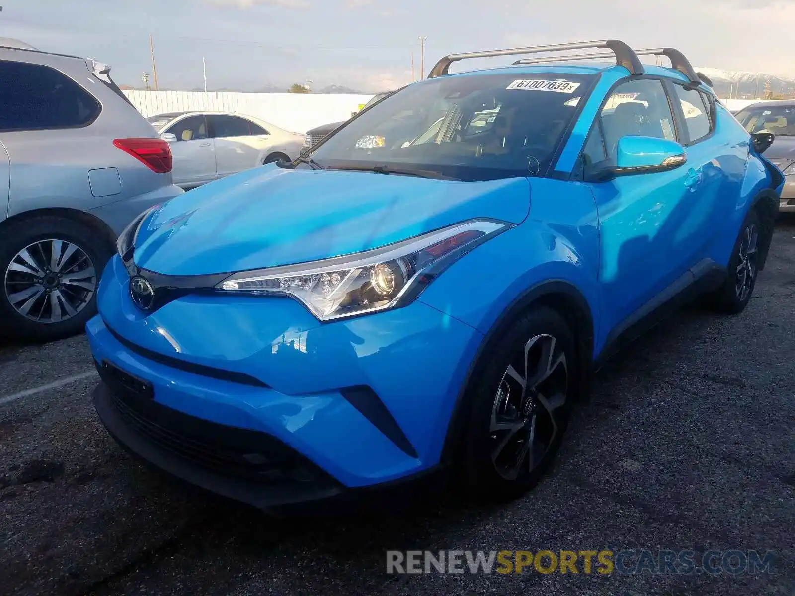 2 Photograph of a damaged car JTNKHMBXXK1048553 TOYOTA C-HR 2019