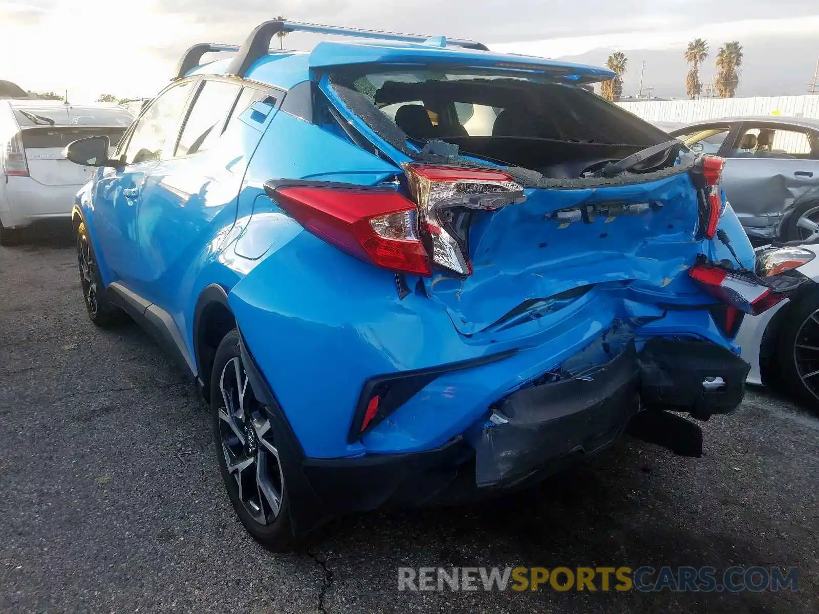 3 Photograph of a damaged car JTNKHMBXXK1048553 TOYOTA C-HR 2019