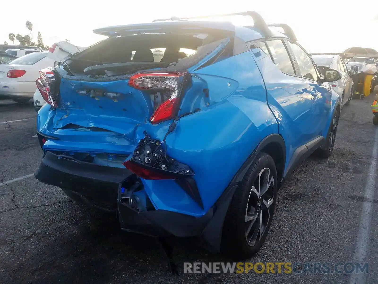 4 Photograph of a damaged car JTNKHMBXXK1048553 TOYOTA C-HR 2019