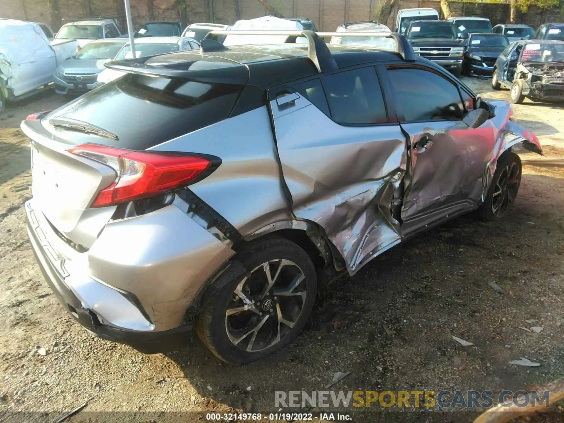 4 Photograph of a damaged car JTNKHMBXXK1049024 TOYOTA C-HR 2019