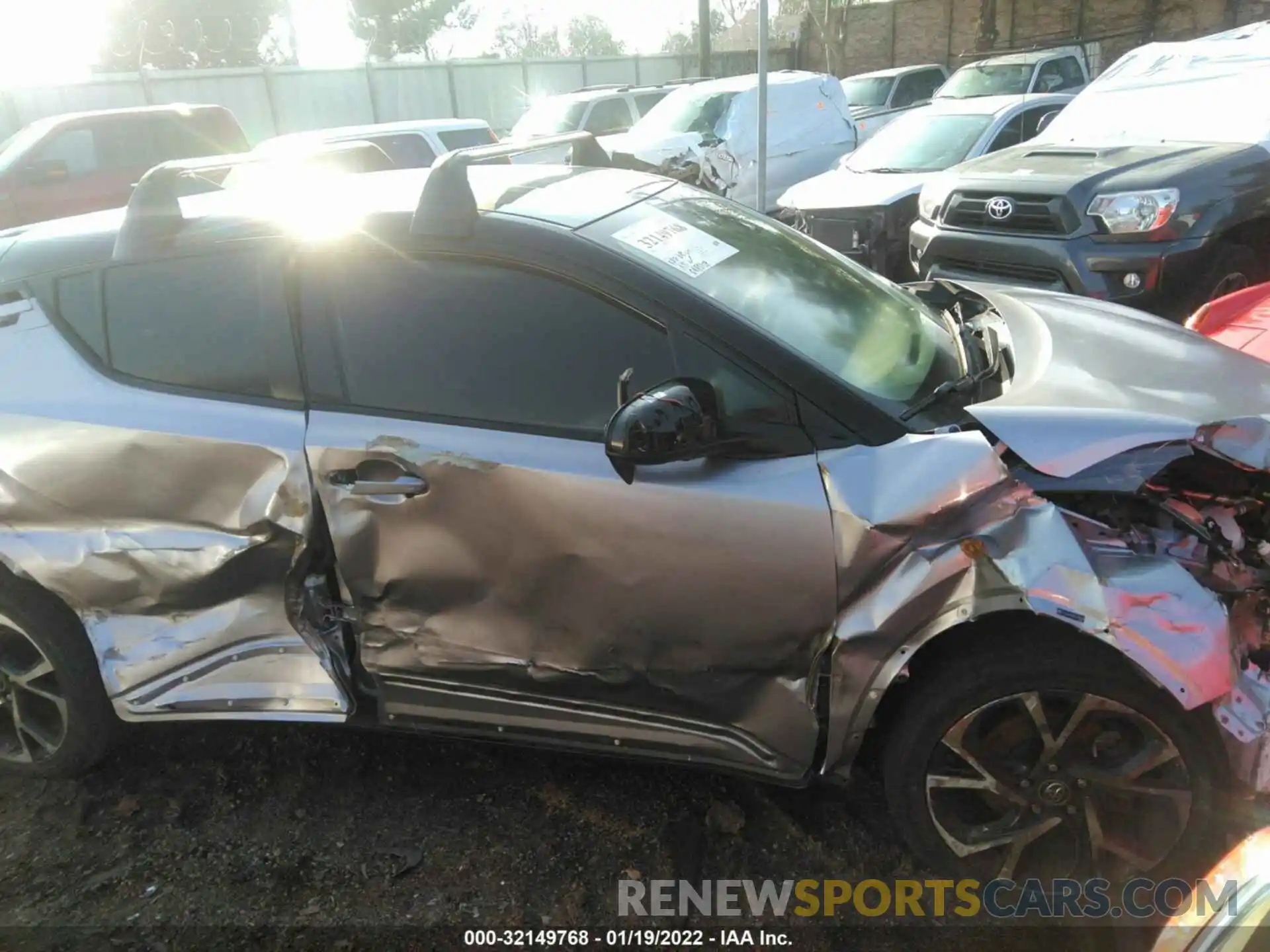 6 Photograph of a damaged car JTNKHMBXXK1049024 TOYOTA C-HR 2019