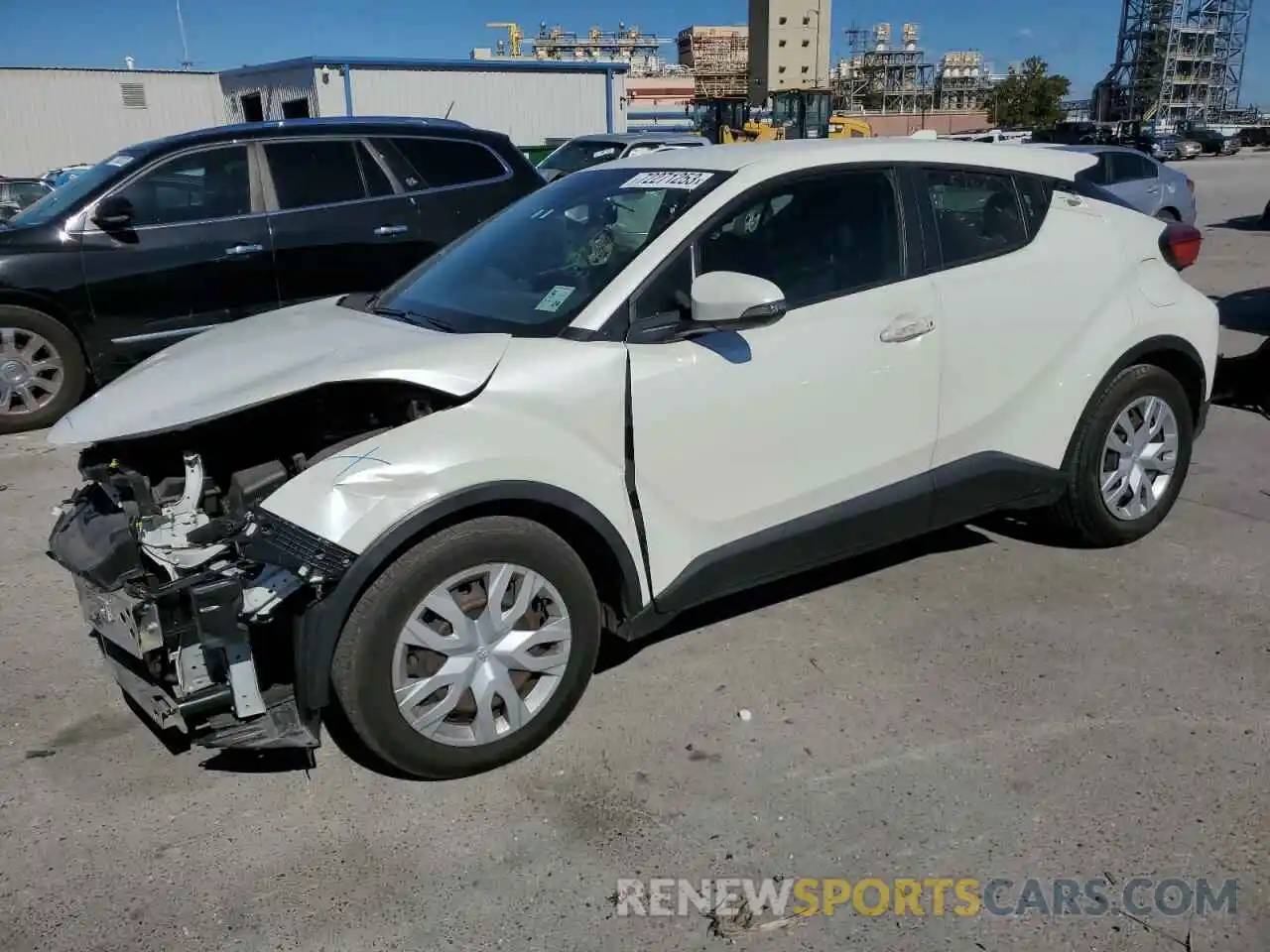 1 Photograph of a damaged car JTNKHMBXXK1050173 TOYOTA C-HR 2019