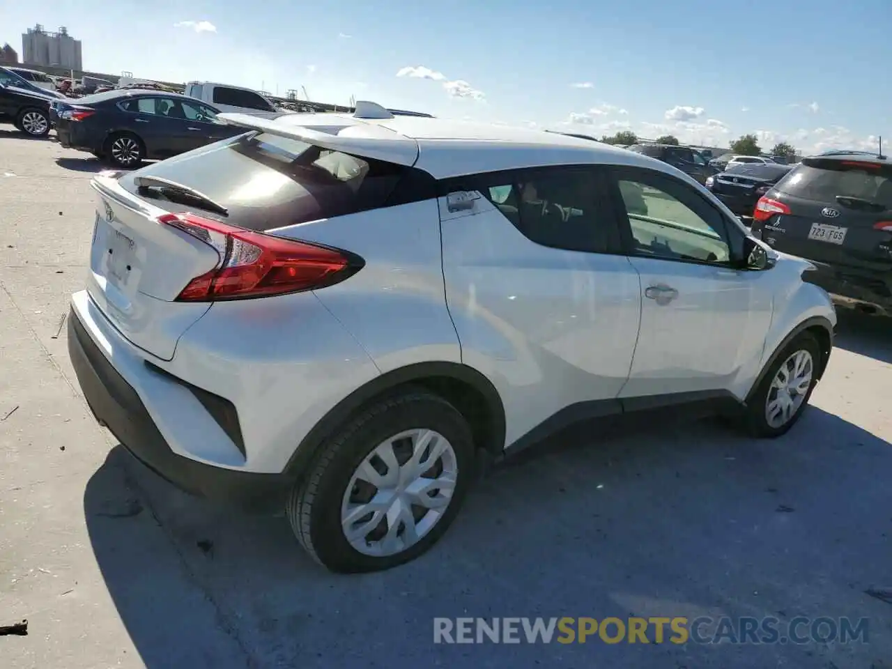 3 Photograph of a damaged car JTNKHMBXXK1050173 TOYOTA C-HR 2019