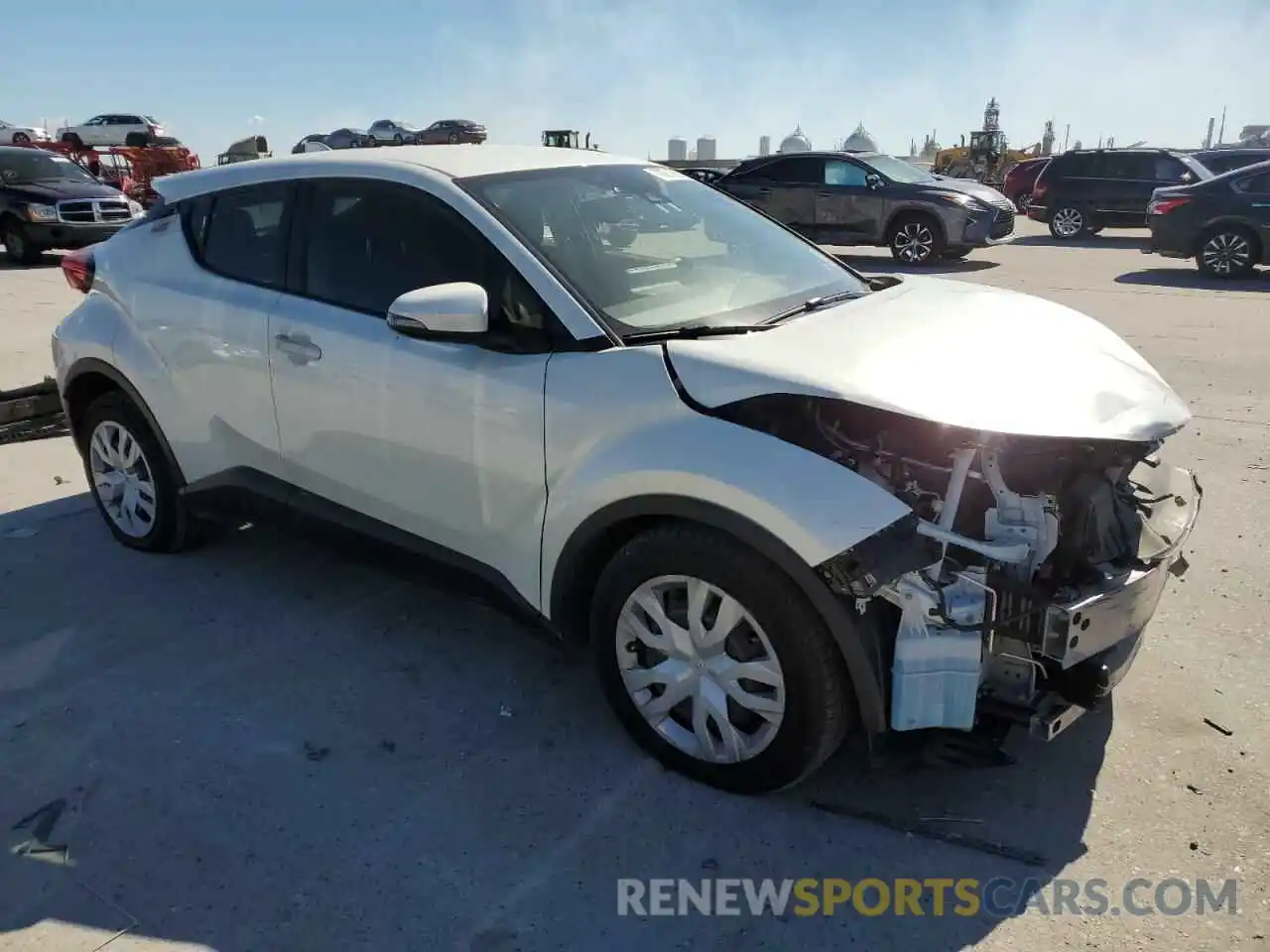 4 Photograph of a damaged car JTNKHMBXXK1050173 TOYOTA C-HR 2019