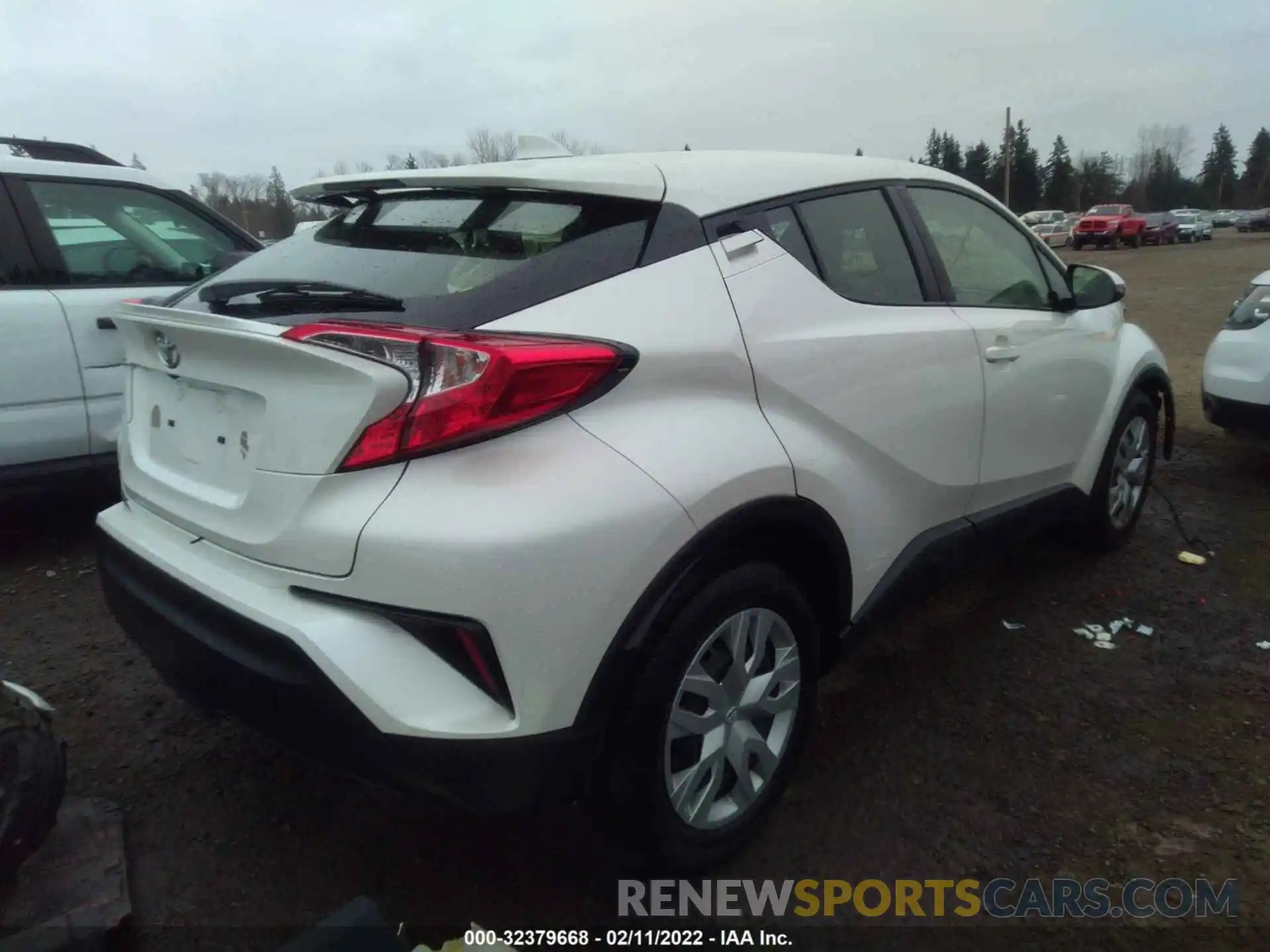 4 Photograph of a damaged car JTNKHMBXXK1051677 TOYOTA C-HR 2019