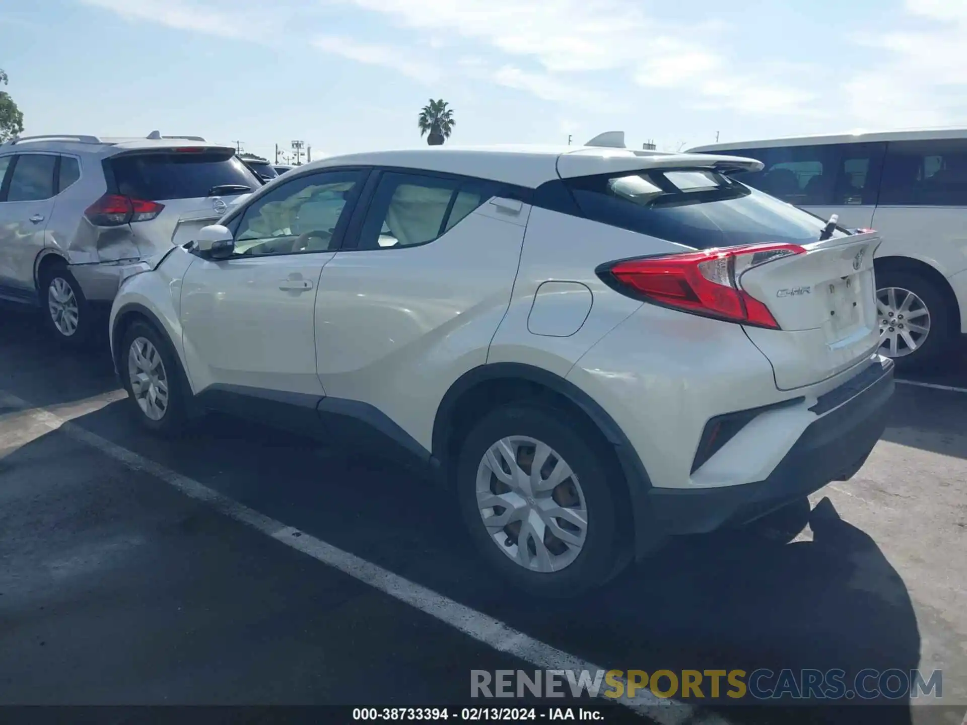 3 Photograph of a damaged car JTNKHMBXXK1051923 TOYOTA C-HR 2019