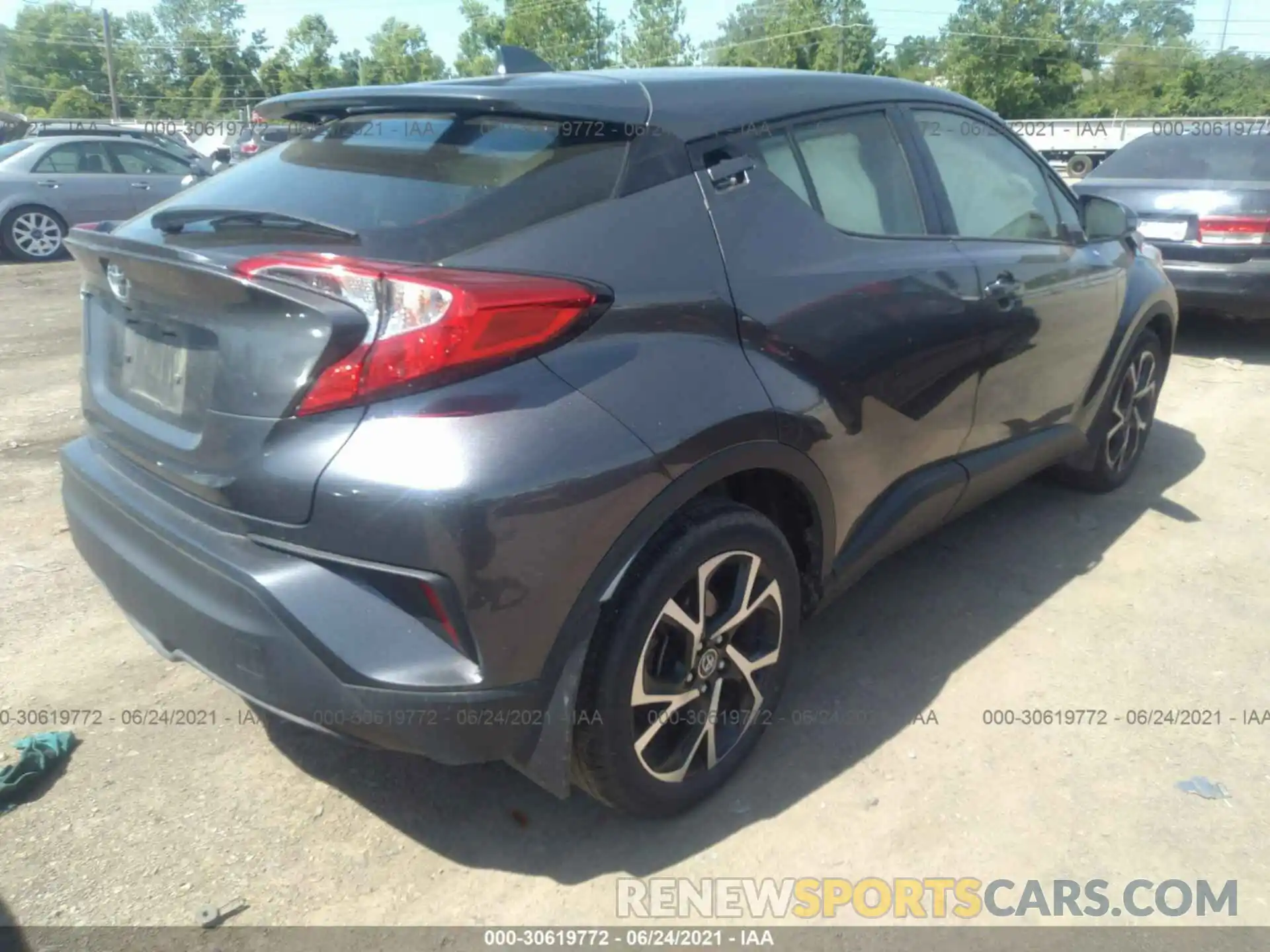 4 Photograph of a damaged car JTNKHMBXXK1053509 TOYOTA C-HR 2019