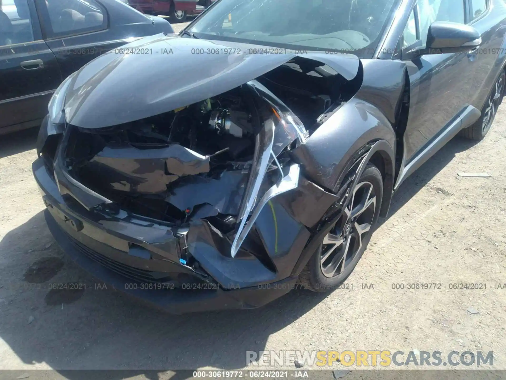 6 Photograph of a damaged car JTNKHMBXXK1053509 TOYOTA C-HR 2019