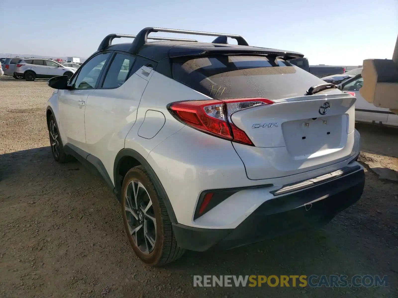 3 Photograph of a damaged car JTNKHMBXXK1053607 TOYOTA C-HR 2019