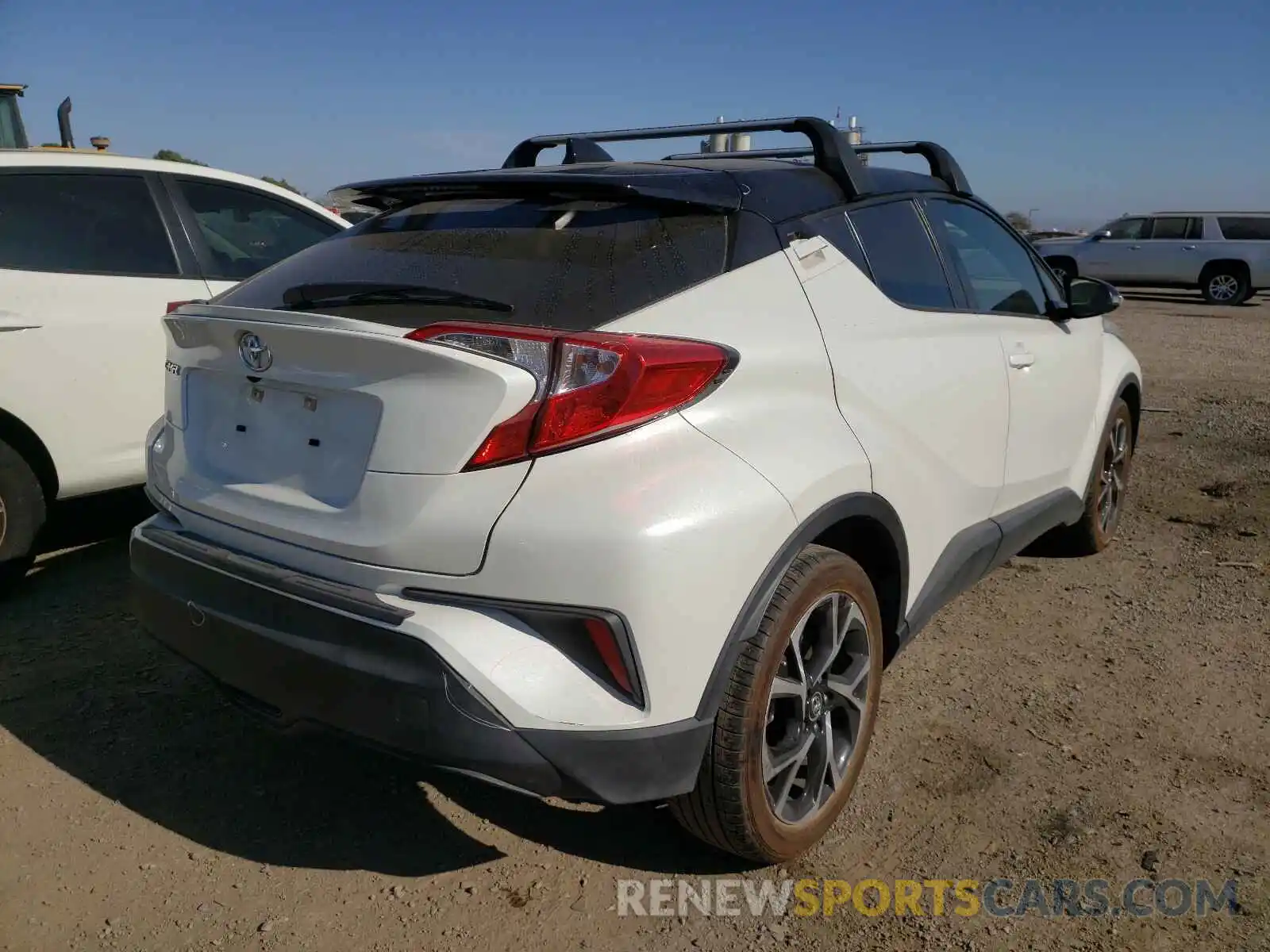 4 Photograph of a damaged car JTNKHMBXXK1053607 TOYOTA C-HR 2019