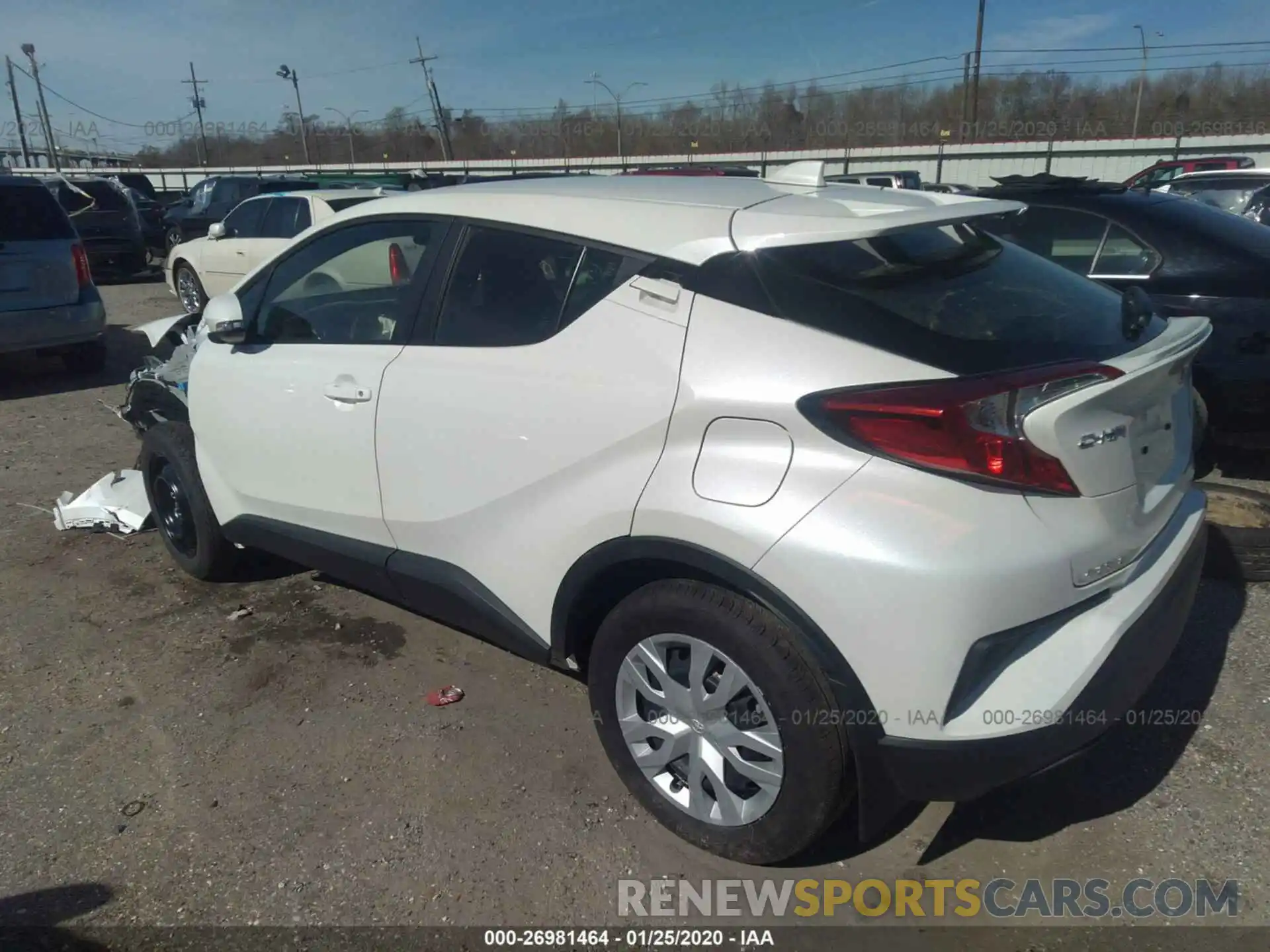 3 Photograph of a damaged car JTNKHMBXXK1054661 TOYOTA C-HR 2019