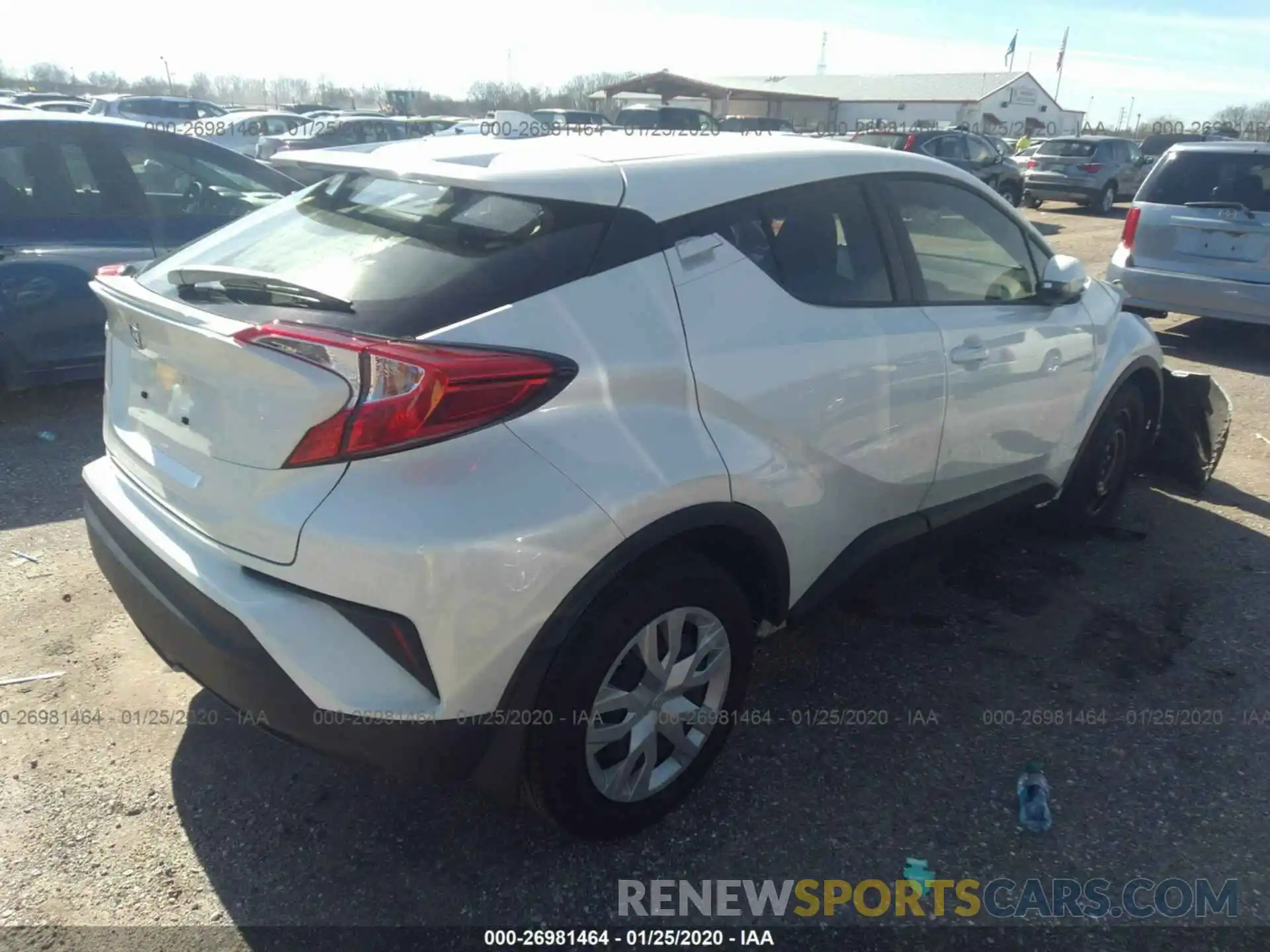 4 Photograph of a damaged car JTNKHMBXXK1054661 TOYOTA C-HR 2019