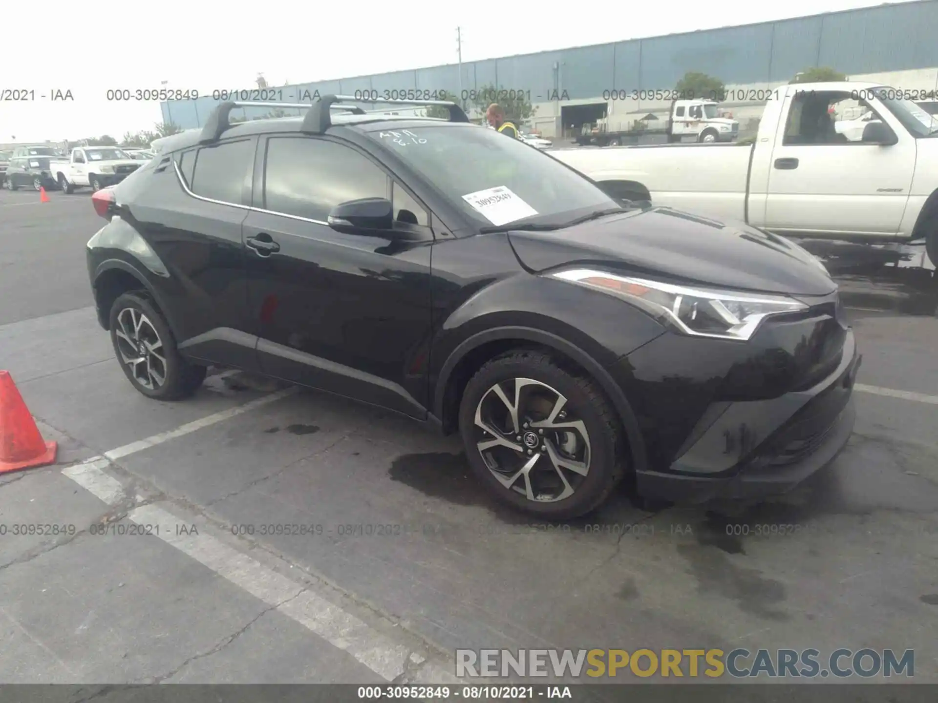 1 Photograph of a damaged car JTNKHMBXXK1057267 TOYOTA C-HR 2019