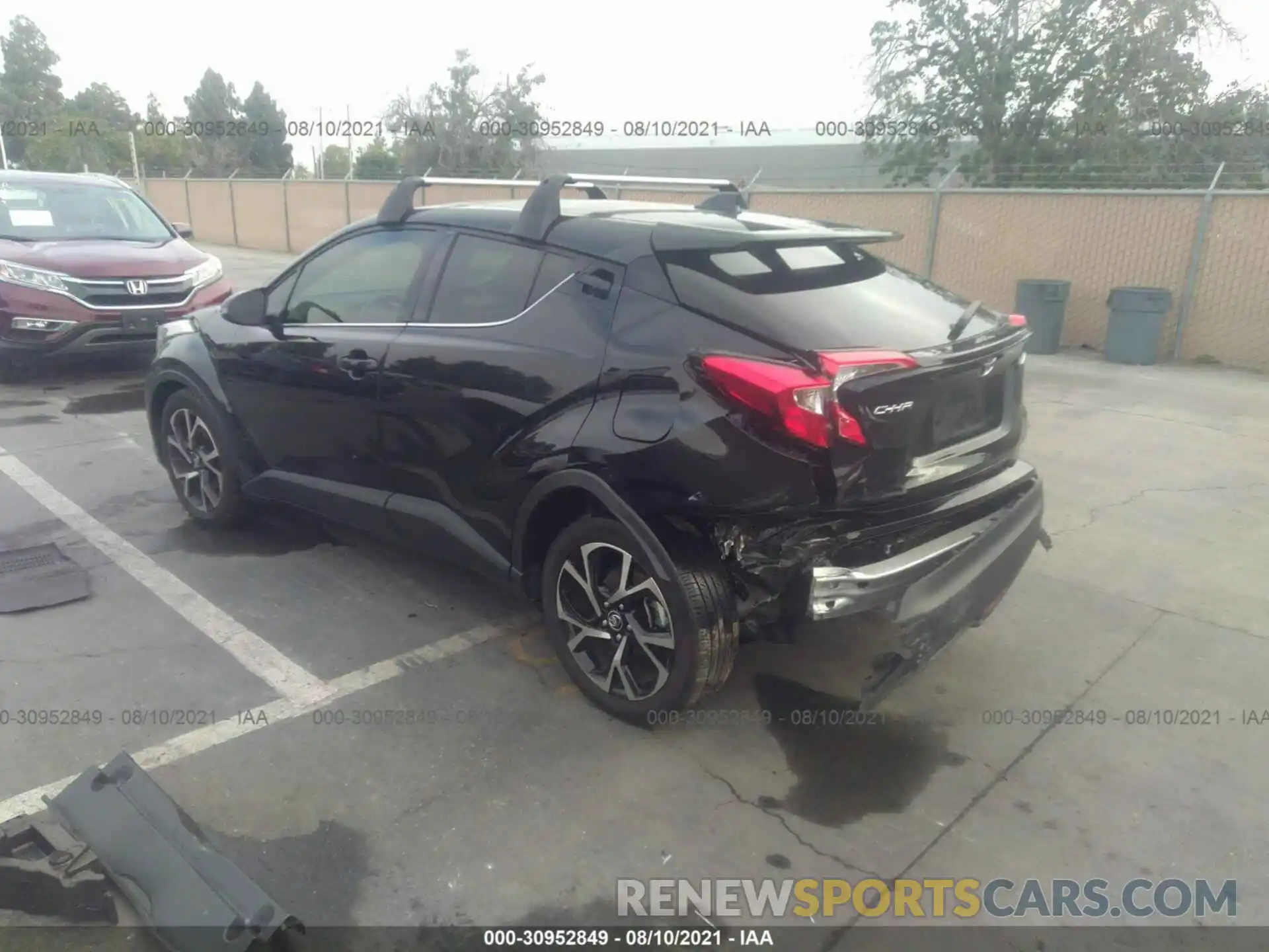 3 Photograph of a damaged car JTNKHMBXXK1057267 TOYOTA C-HR 2019