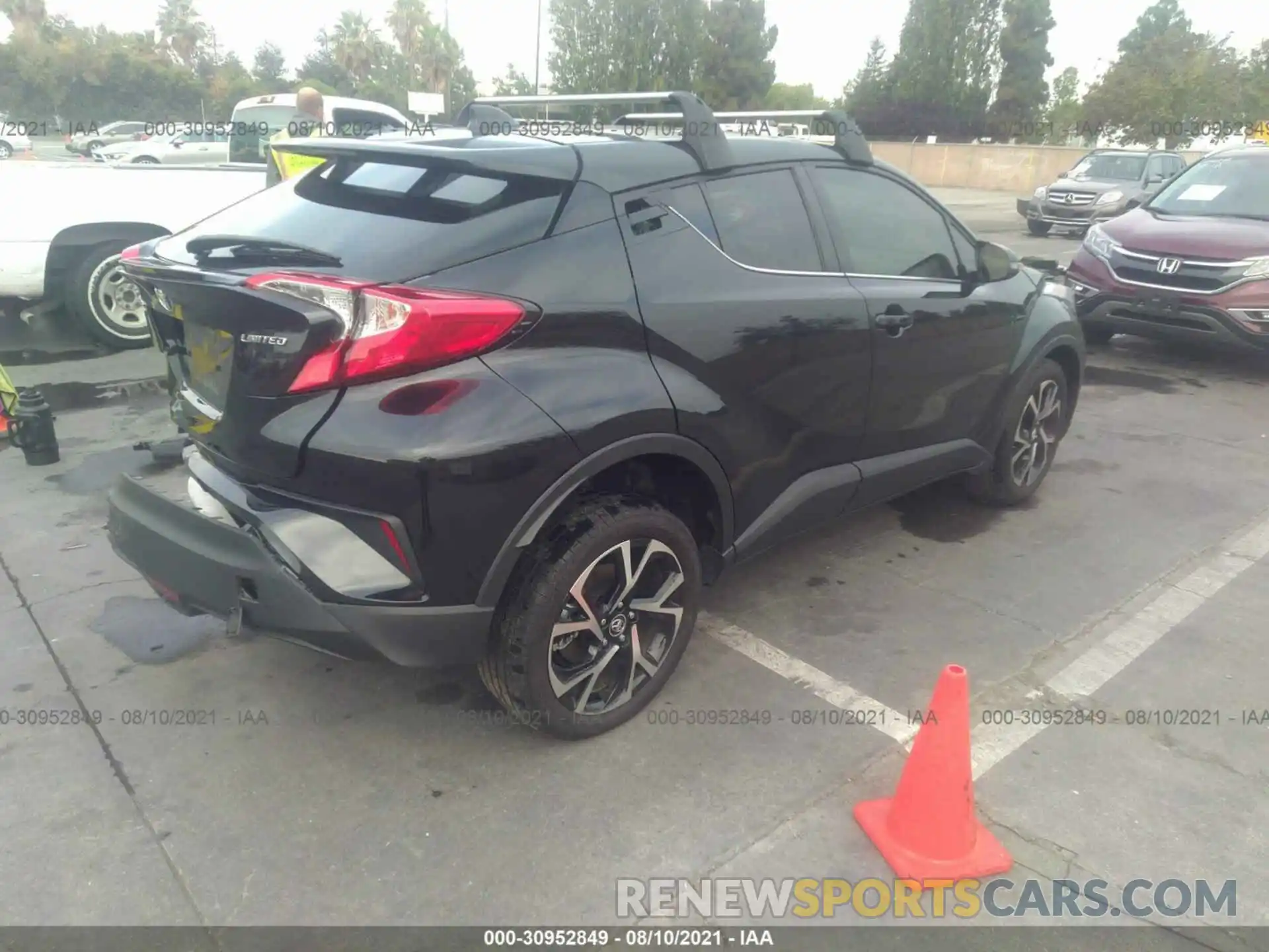 4 Photograph of a damaged car JTNKHMBXXK1057267 TOYOTA C-HR 2019