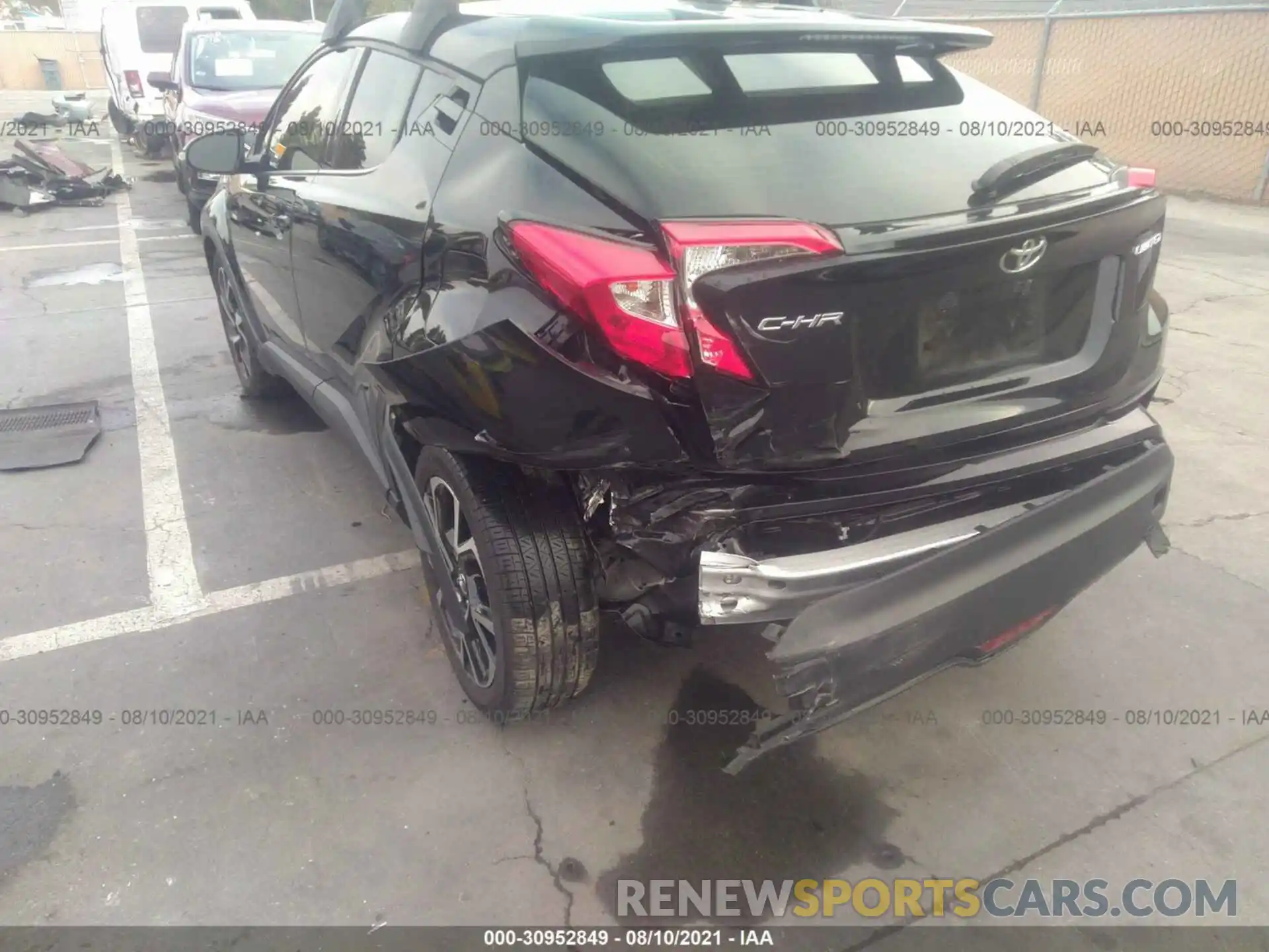 6 Photograph of a damaged car JTNKHMBXXK1057267 TOYOTA C-HR 2019