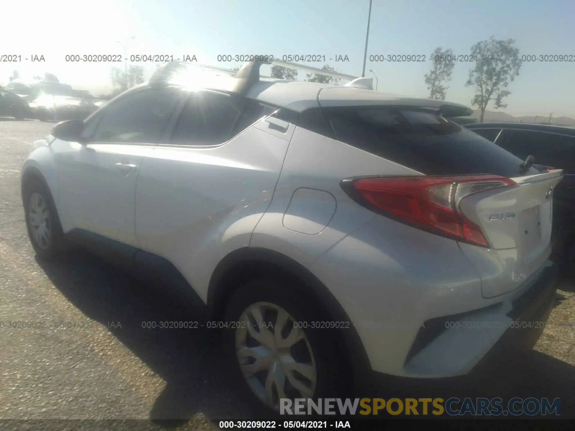 3 Photograph of a damaged car JTNKHMBXXK1057821 TOYOTA C-HR 2019