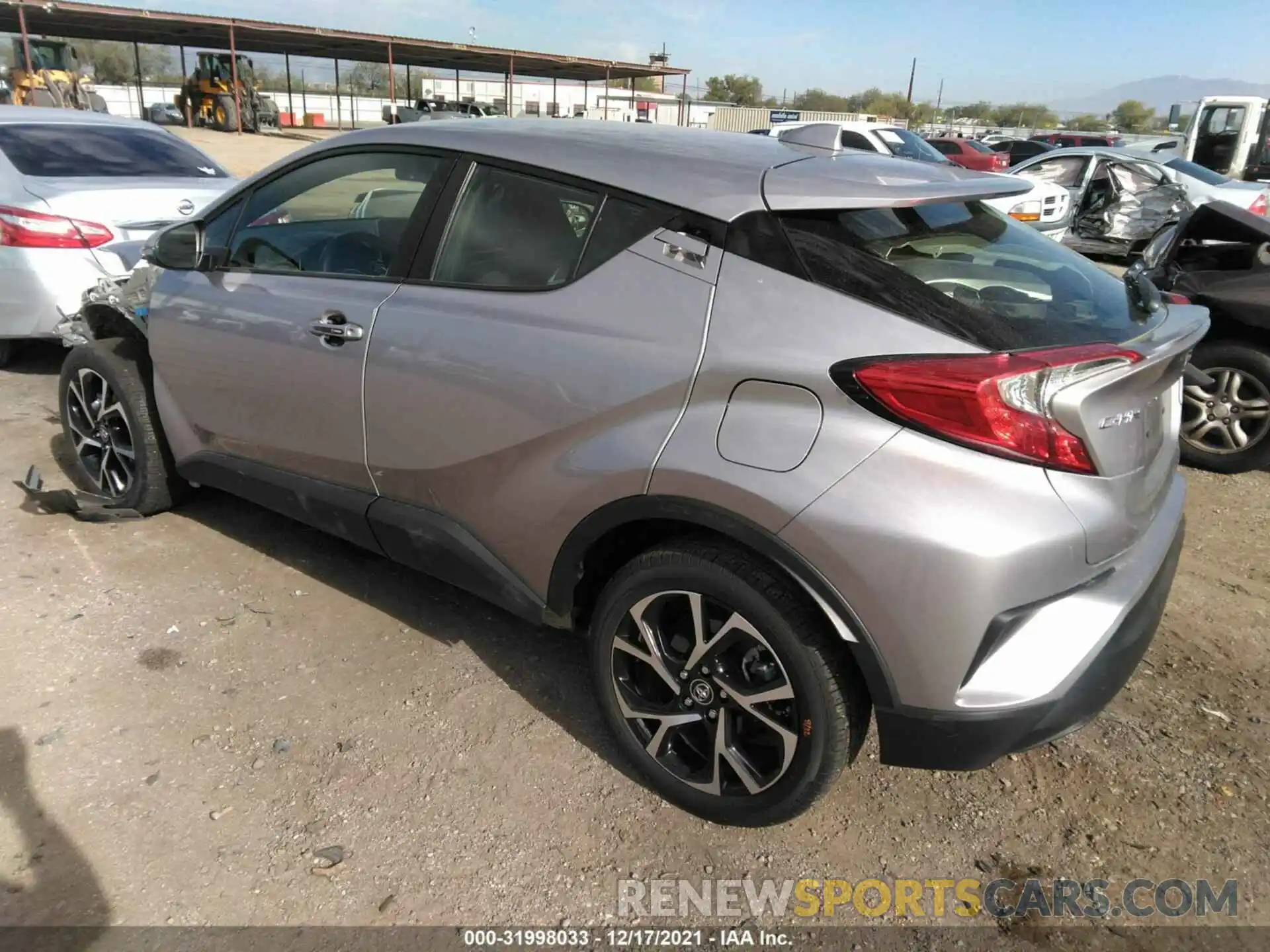 3 Photograph of a damaged car JTNKHMBXXK1058595 TOYOTA C-HR 2019