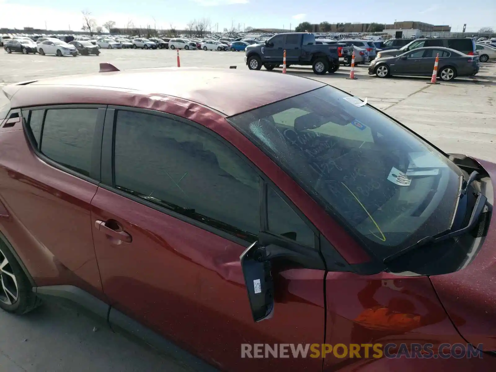 9 Photograph of a damaged car JTNKHMBXXK1058967 TOYOTA C-HR 2019