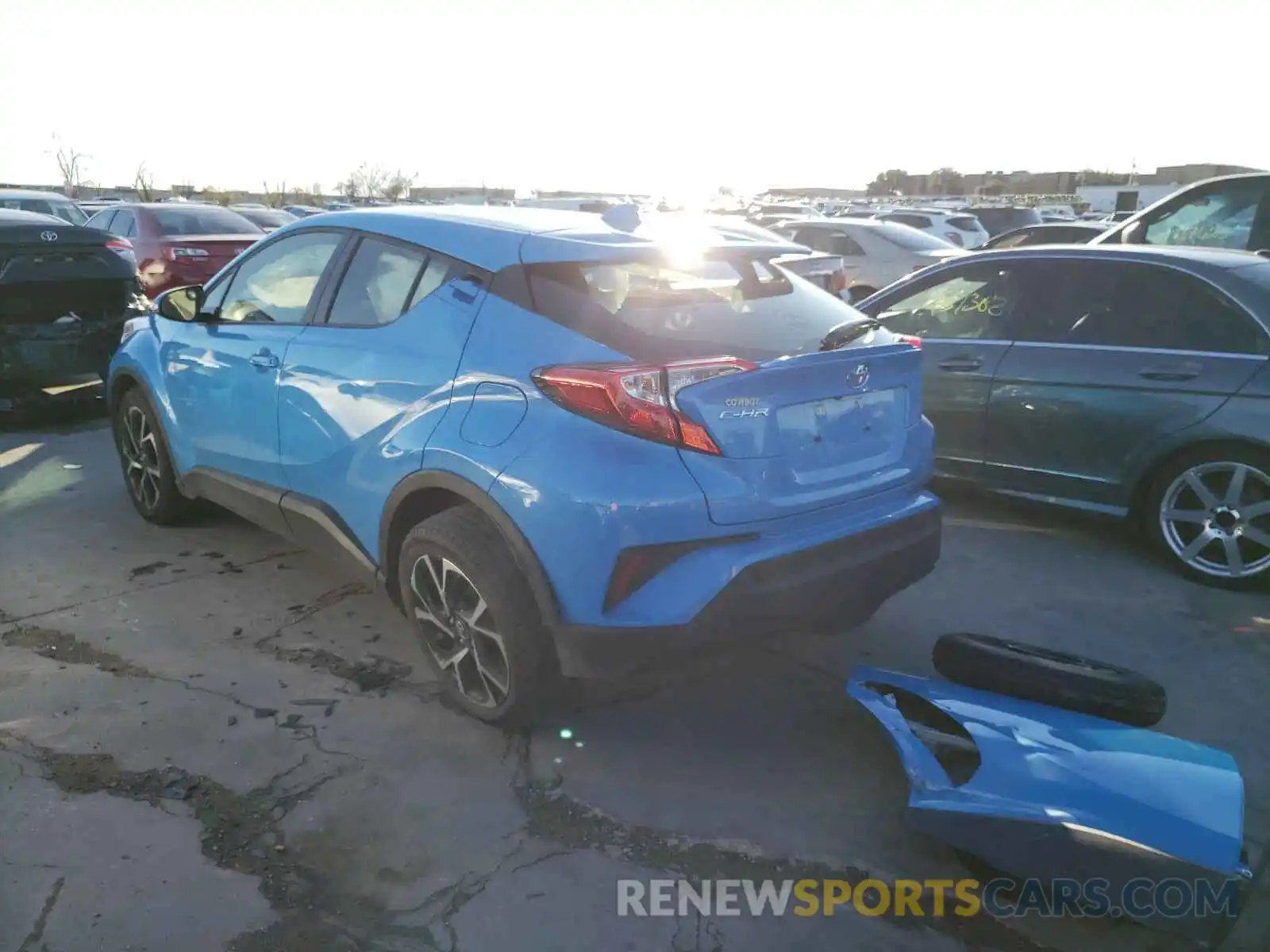 3 Photograph of a damaged car JTNKHMBXXK1061271 TOYOTA C-HR 2019