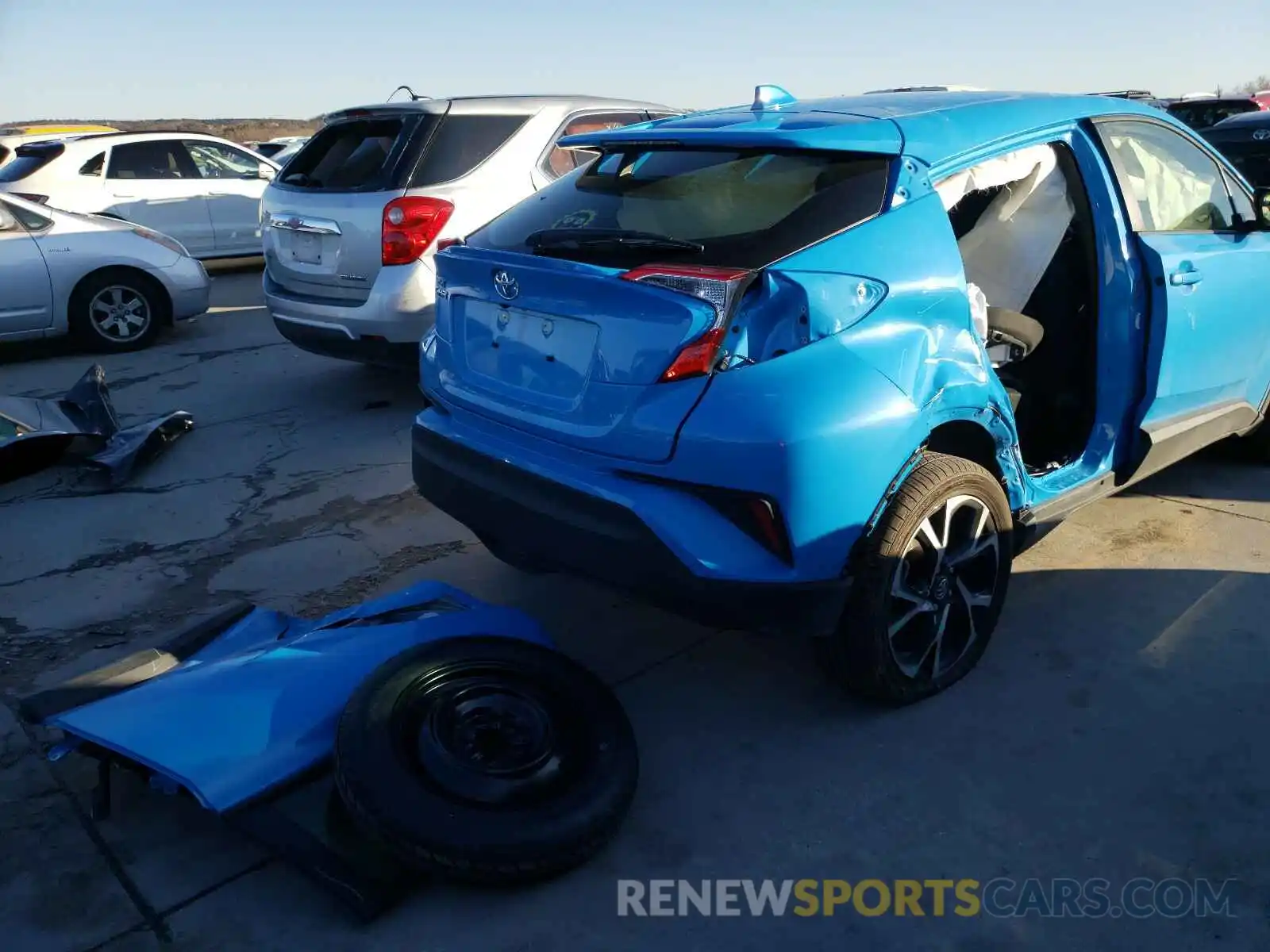 9 Photograph of a damaged car JTNKHMBXXK1061271 TOYOTA C-HR 2019