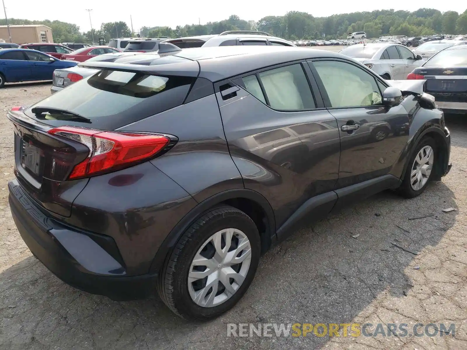 4 Photograph of a damaged car JTNKHMBXXK1061576 TOYOTA C-HR 2019