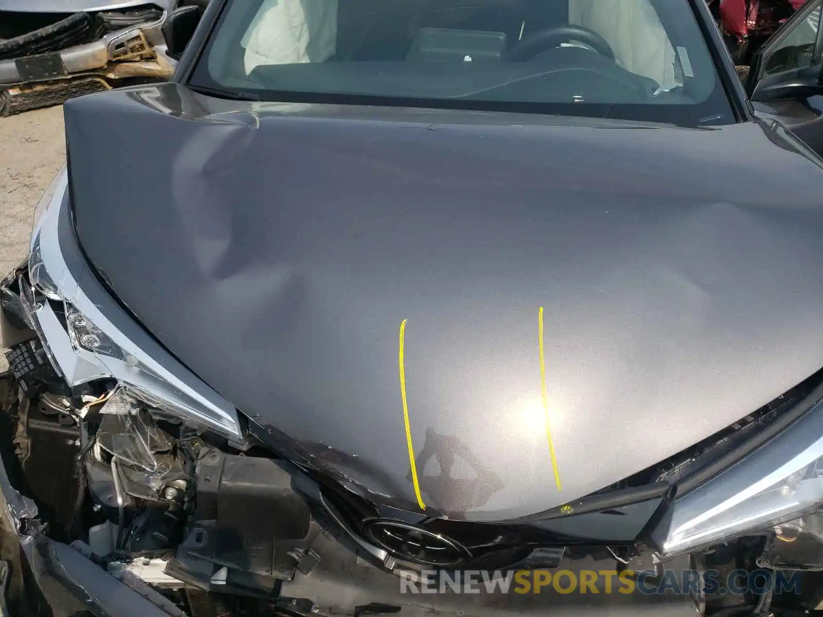 7 Photograph of a damaged car JTNKHMBXXK1061576 TOYOTA C-HR 2019