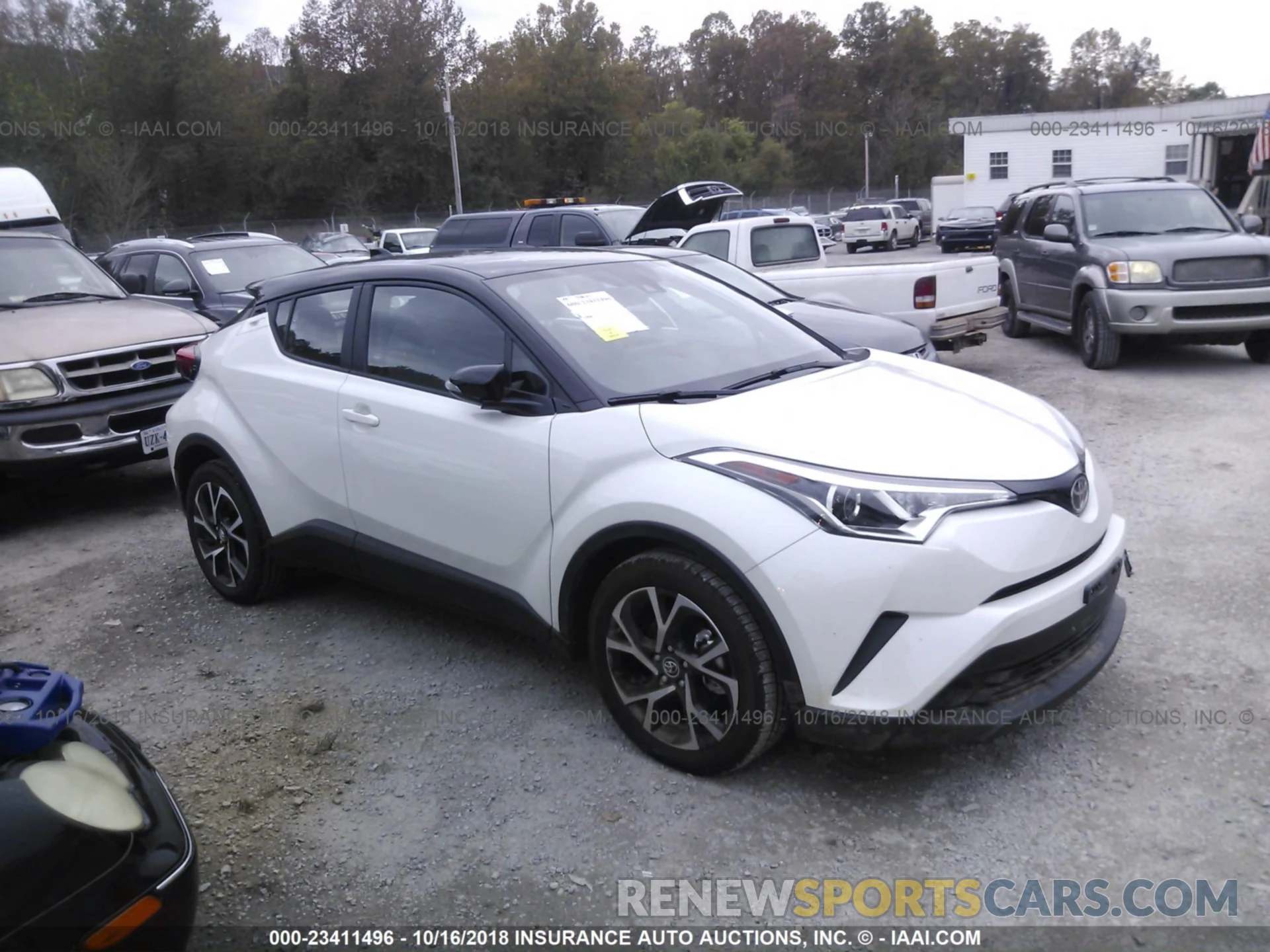 1 Photograph of a damaged car NMTKHMBX0KR068171 TOYOTA C-HR 2019