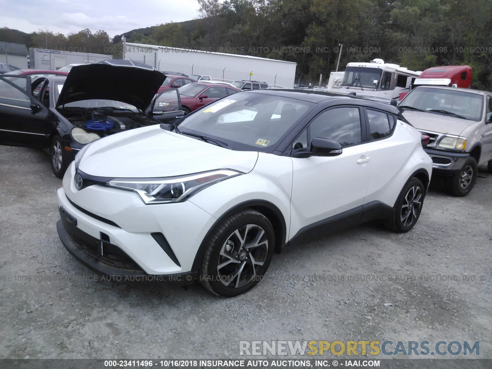 2 Фотография поврежденного автомобиля NMTKHMBX0KR068171 TOYOTA C-HR 2019