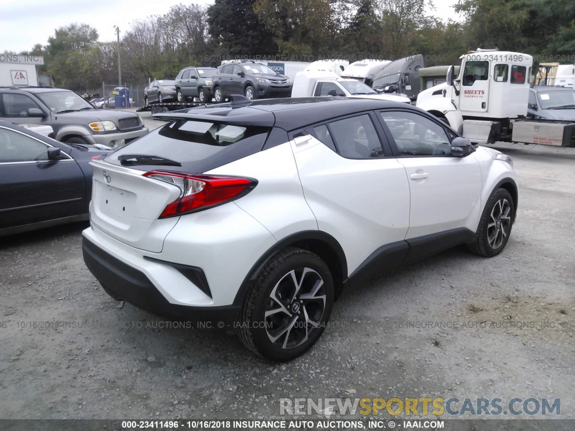 4 Photograph of a damaged car NMTKHMBX0KR068171 TOYOTA C-HR 2019