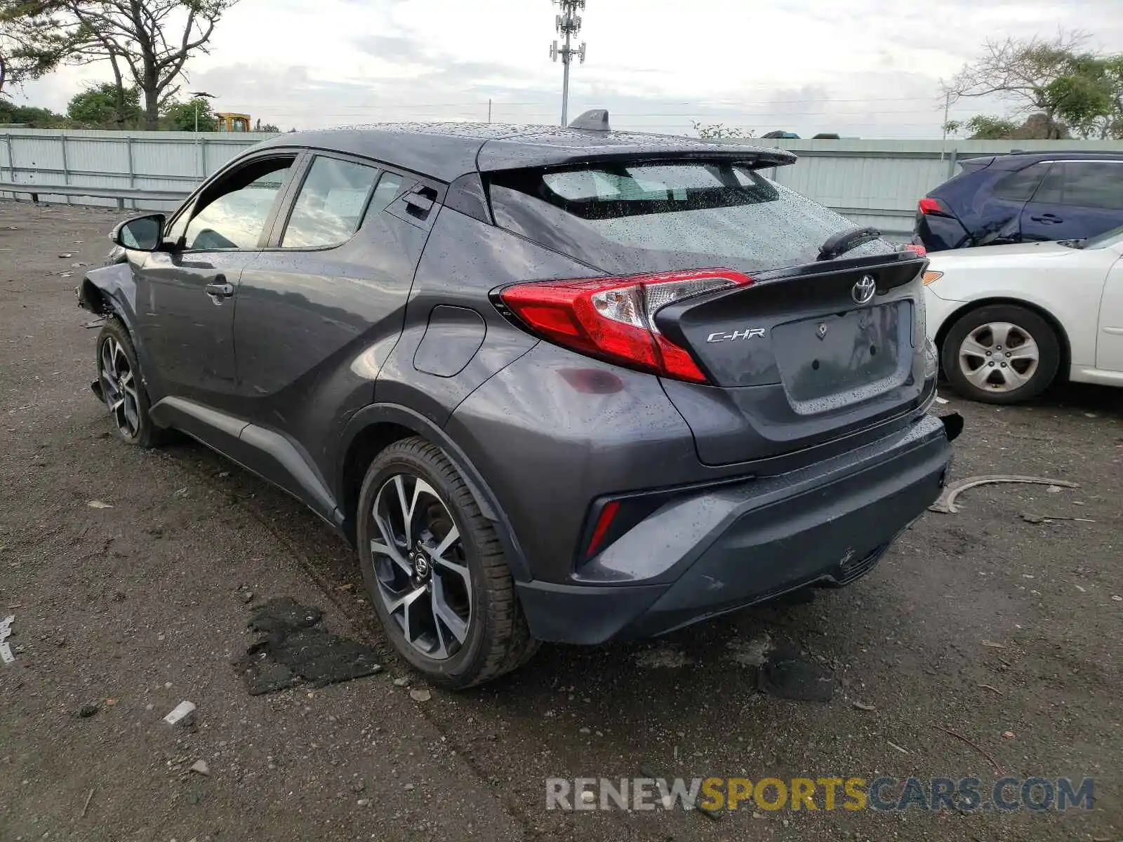 3 Photograph of a damaged car NMTKHMBX0KR068641 TOYOTA C-HR 2019