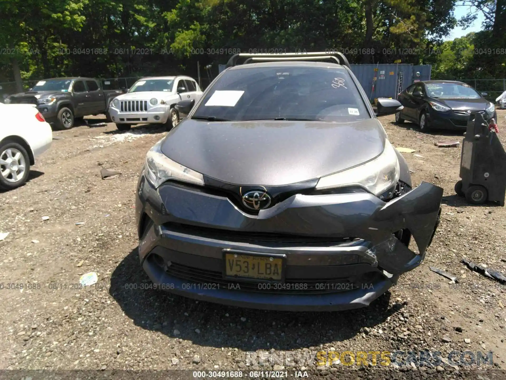 6 Фотография поврежденного автомобиля NMTKHMBX0KR068896 TOYOTA C-HR 2019